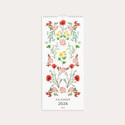 Vægkalender Blomster 2026