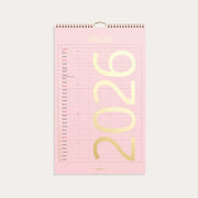 Familiekalender Color stor 2026