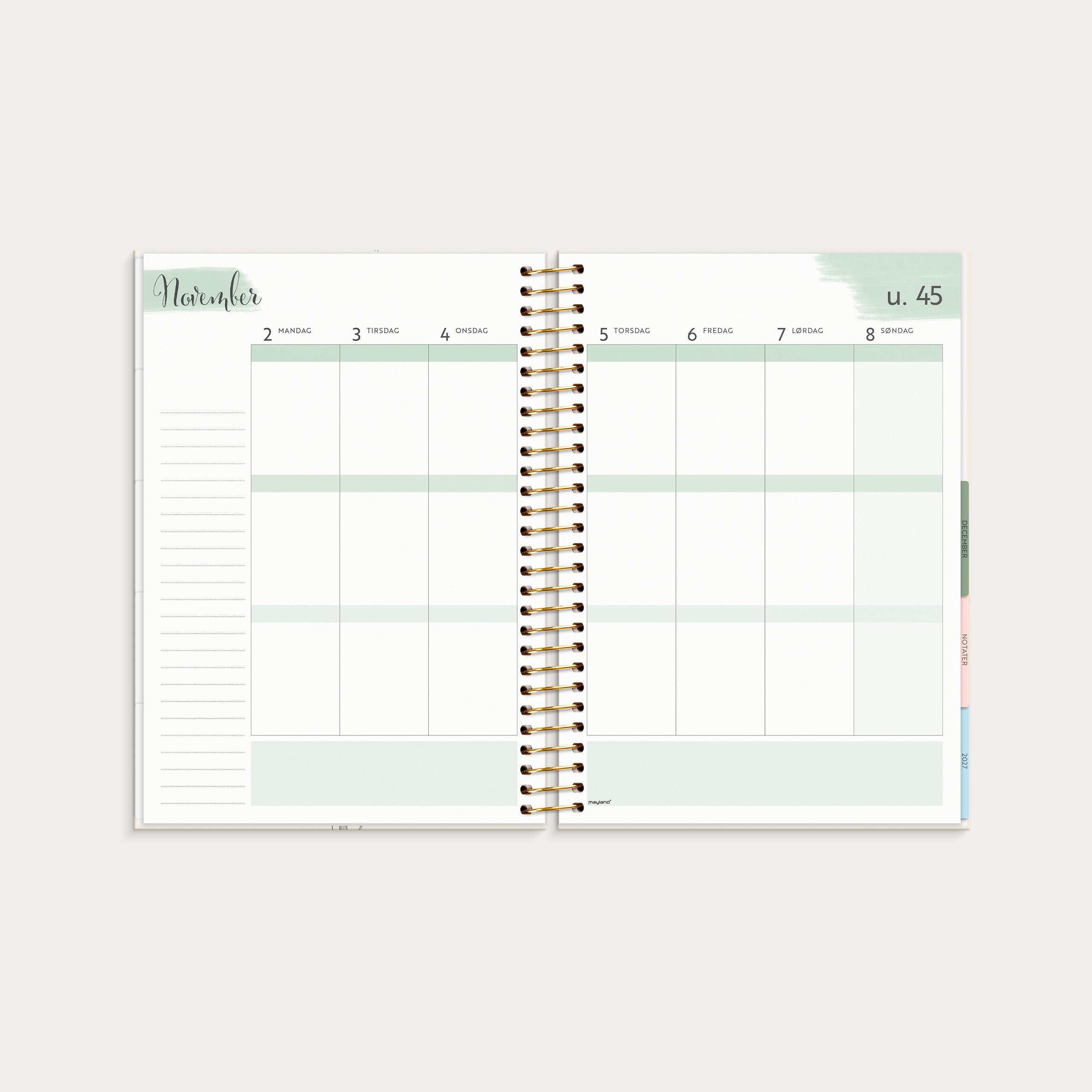 Life Organizer ugekalender 2026