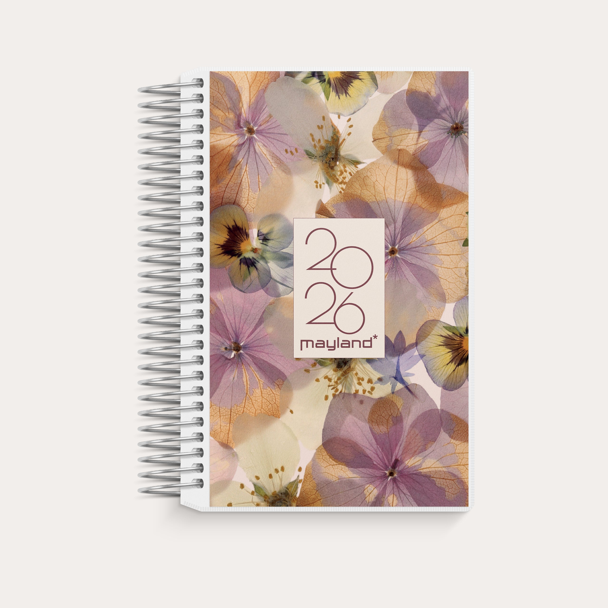 Mini dagkalender m/4 illu. PP-plast 2026