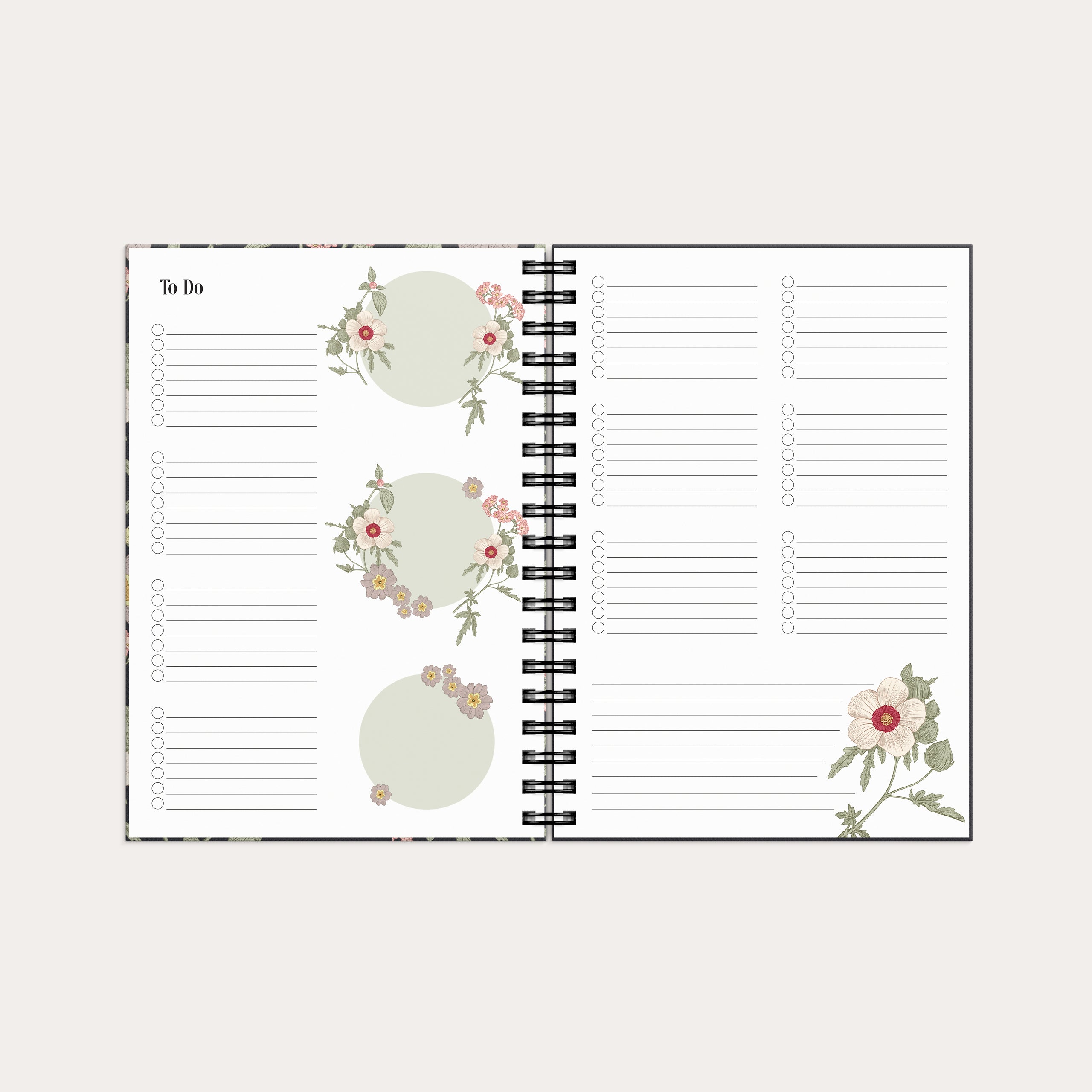 Life Planner Floral 2026