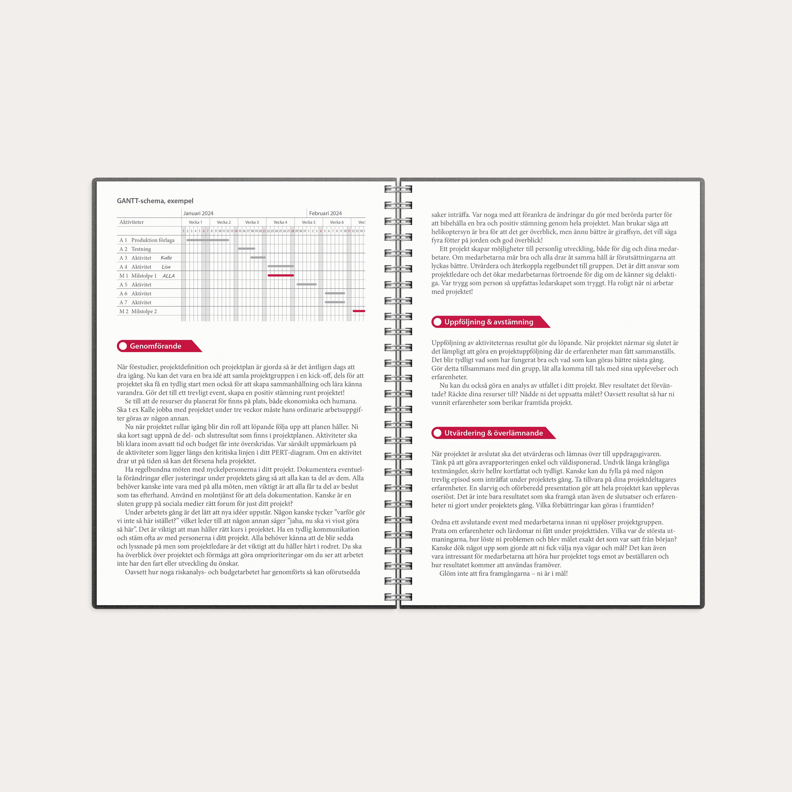 Kalender 2026 Projektkalendern