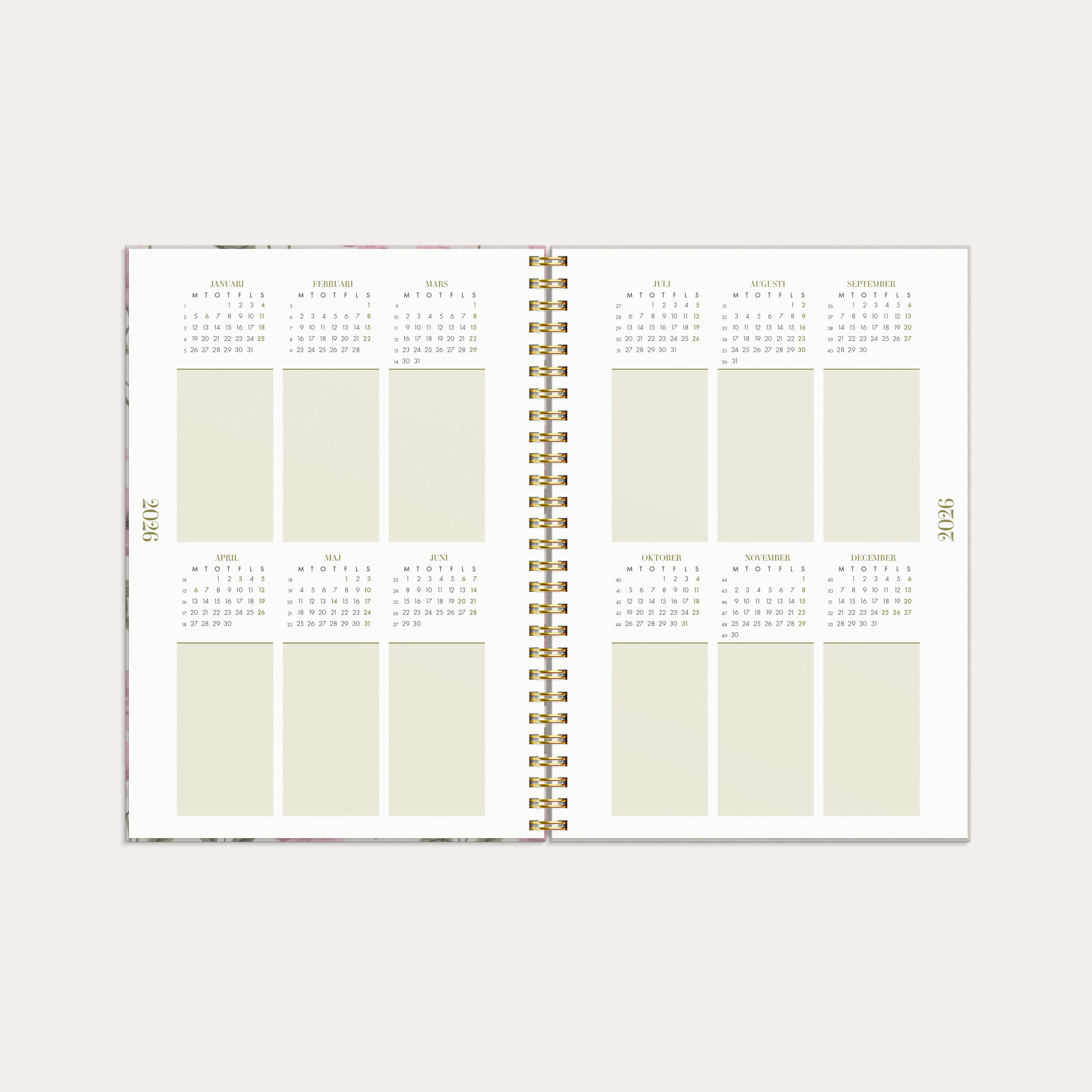 Kalender 2026 Life Planner Essentials A5