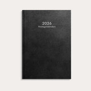Företagarkalendern 2026 svart konstläder
