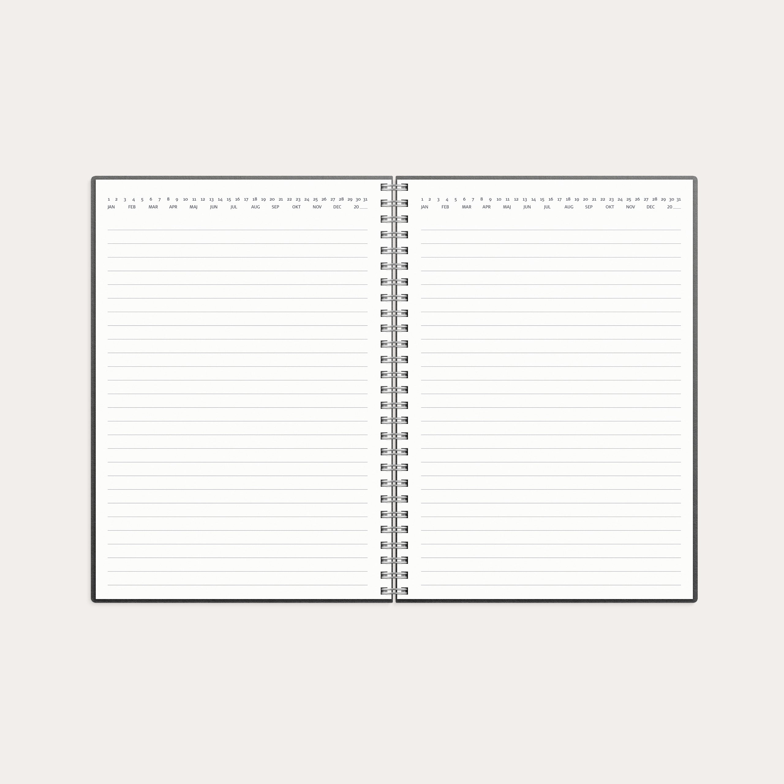 Kalender 2026 24 h kalender