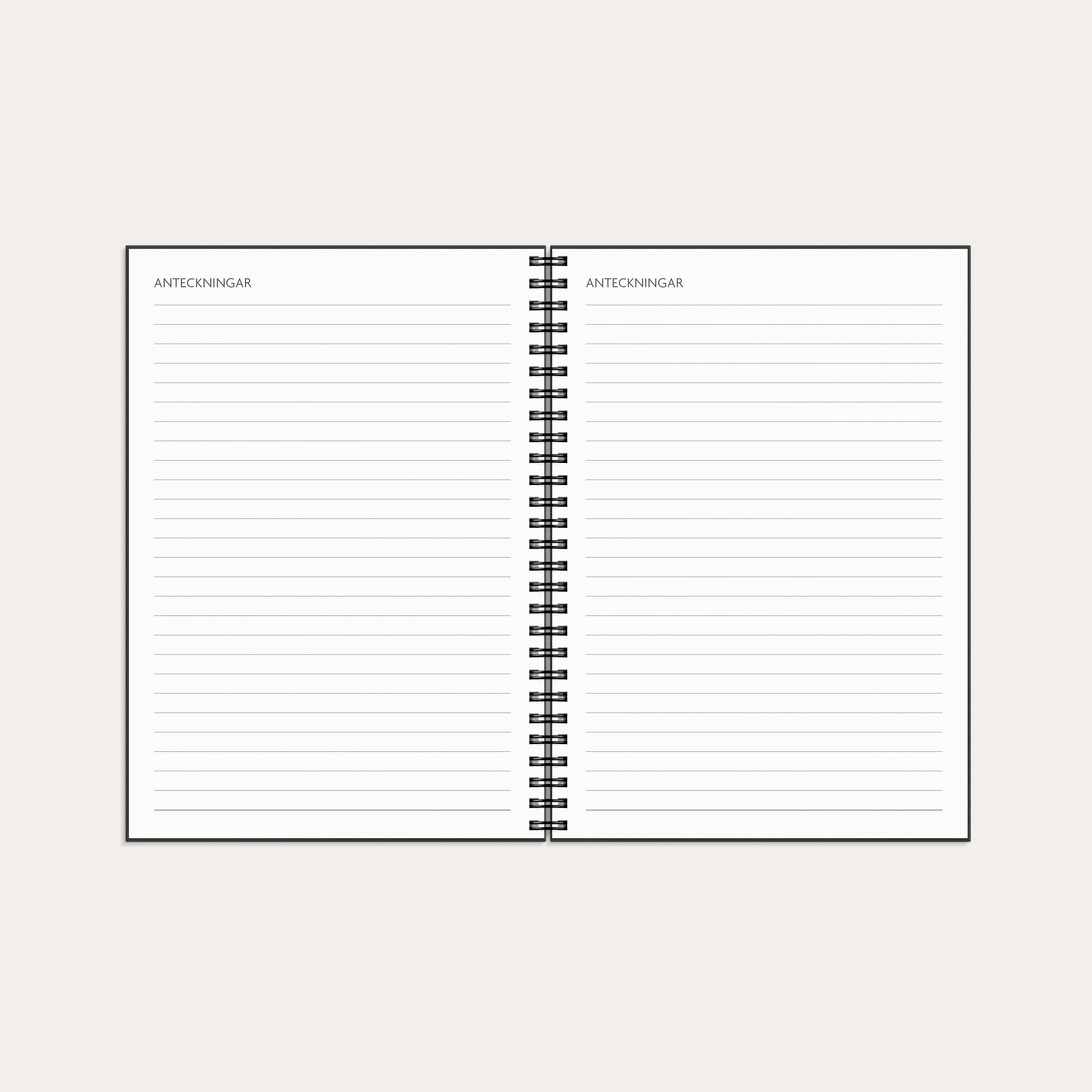 Kalender Få det gjort 2026 svart