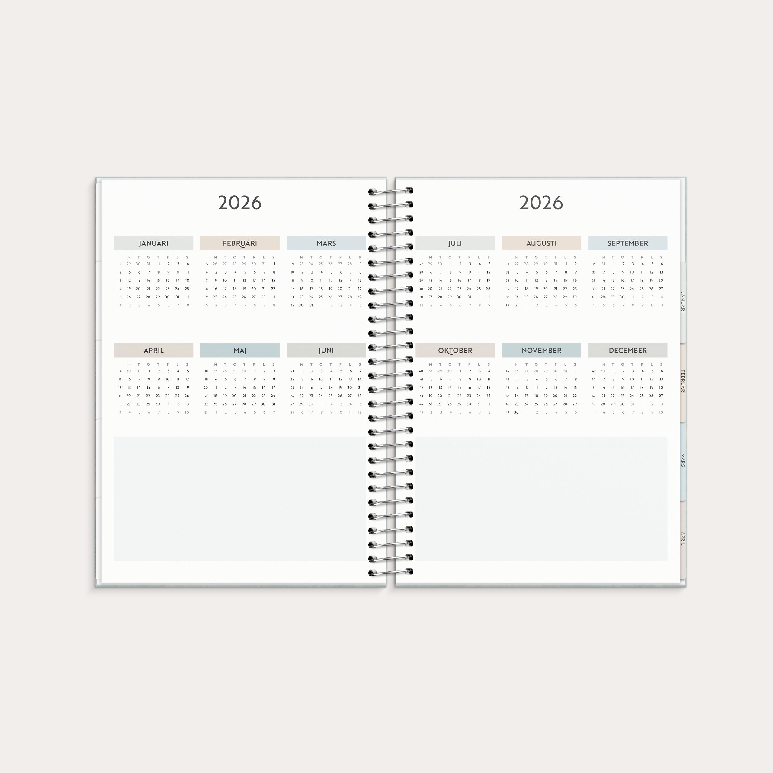 Kalender 2026 Life Organizer Family Planner