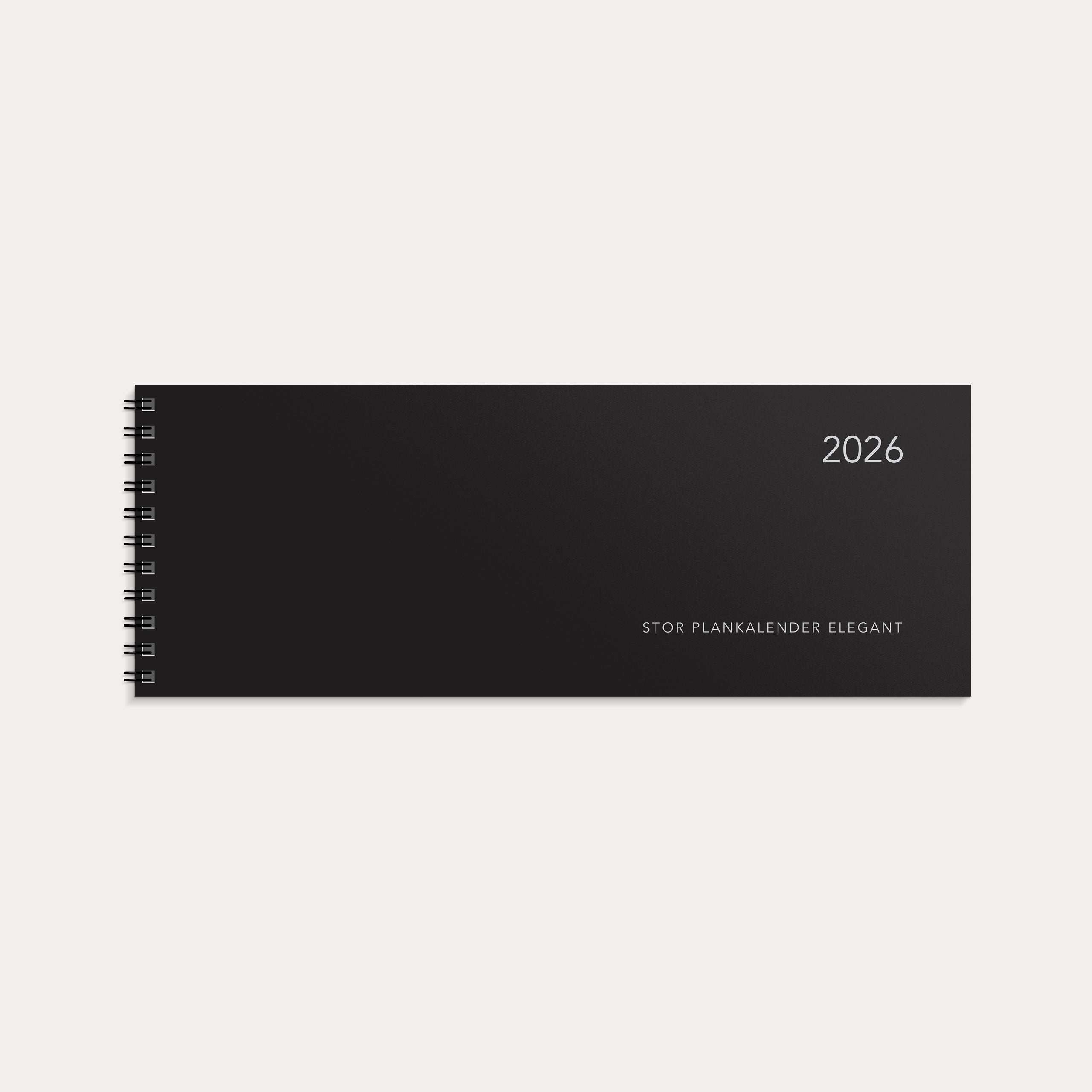 Stor Plankalender Elegant 2026