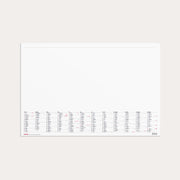 Kalender Skrivunderlägg Elegant 2026