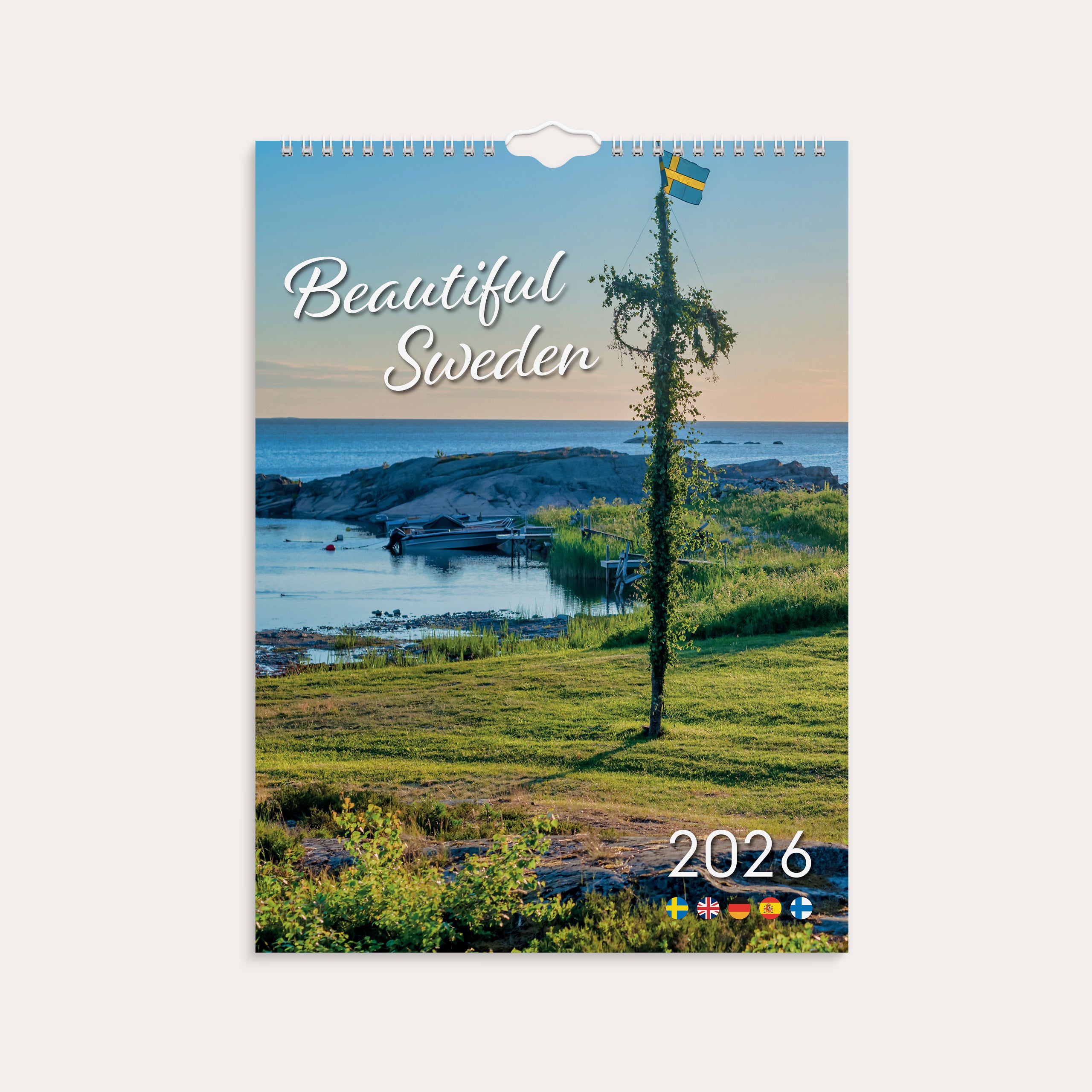 Väggkalender 2026 Beautiful Sweden