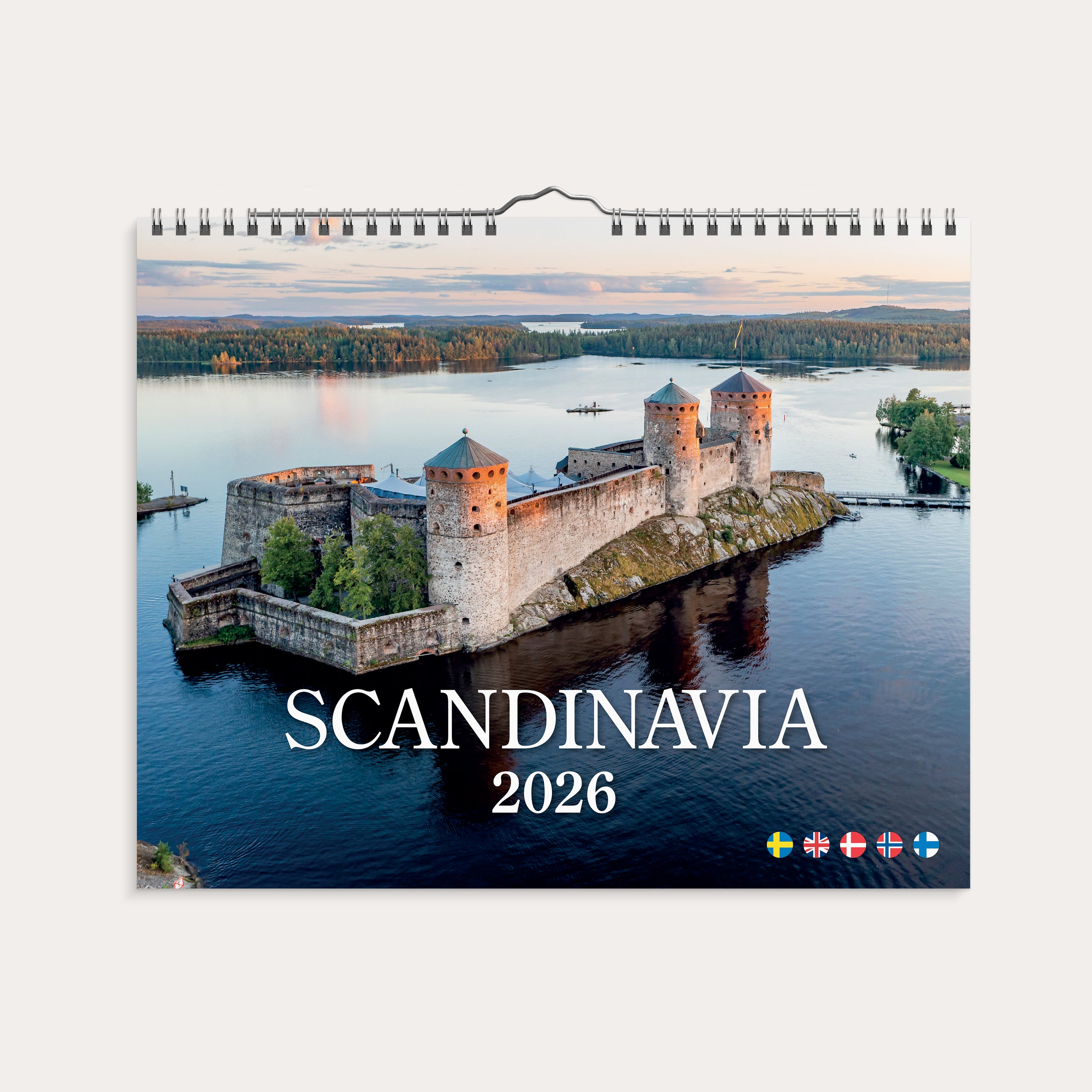 Väggkalender 2026 Scandinavia