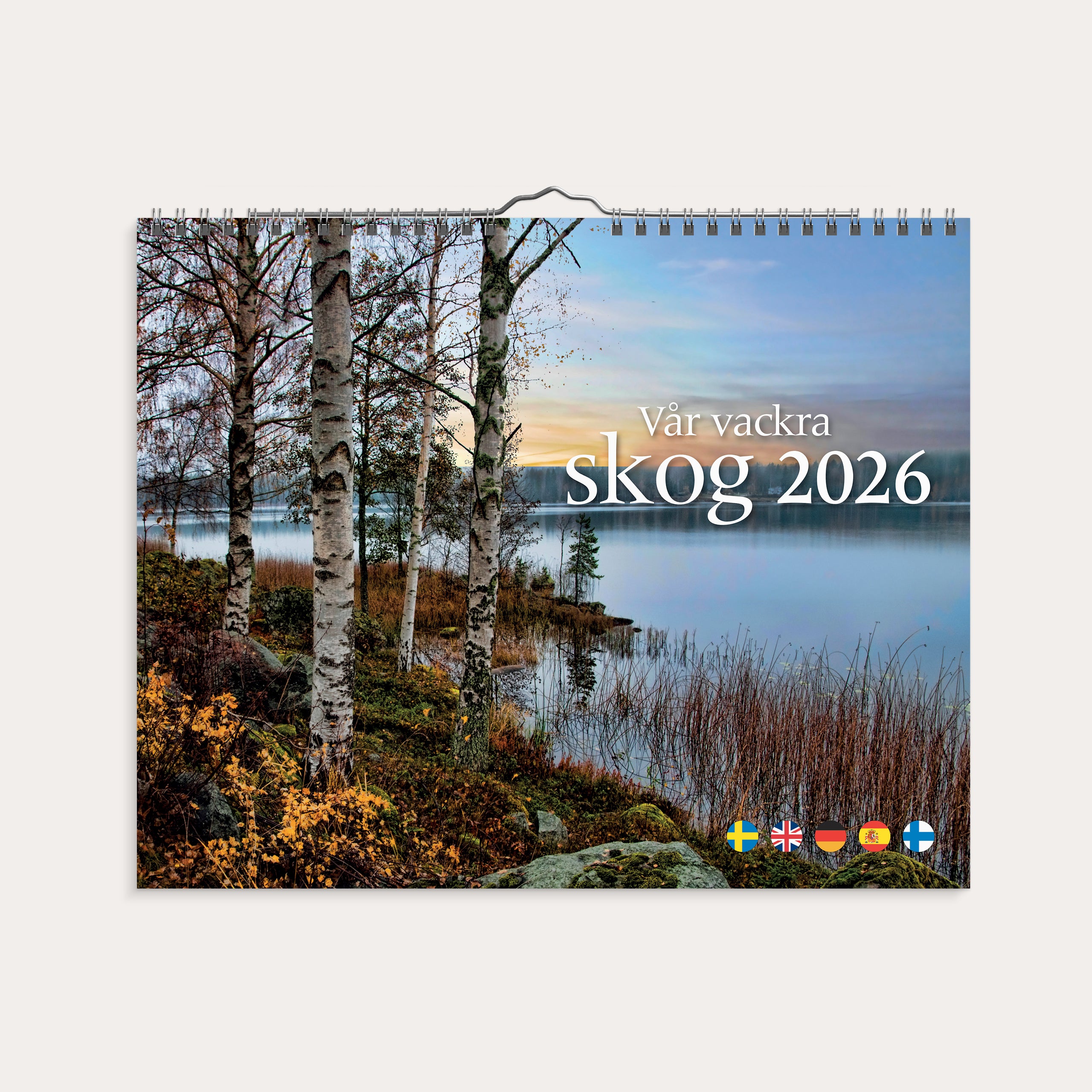 Väggkalender 2026 Vår vackra skog