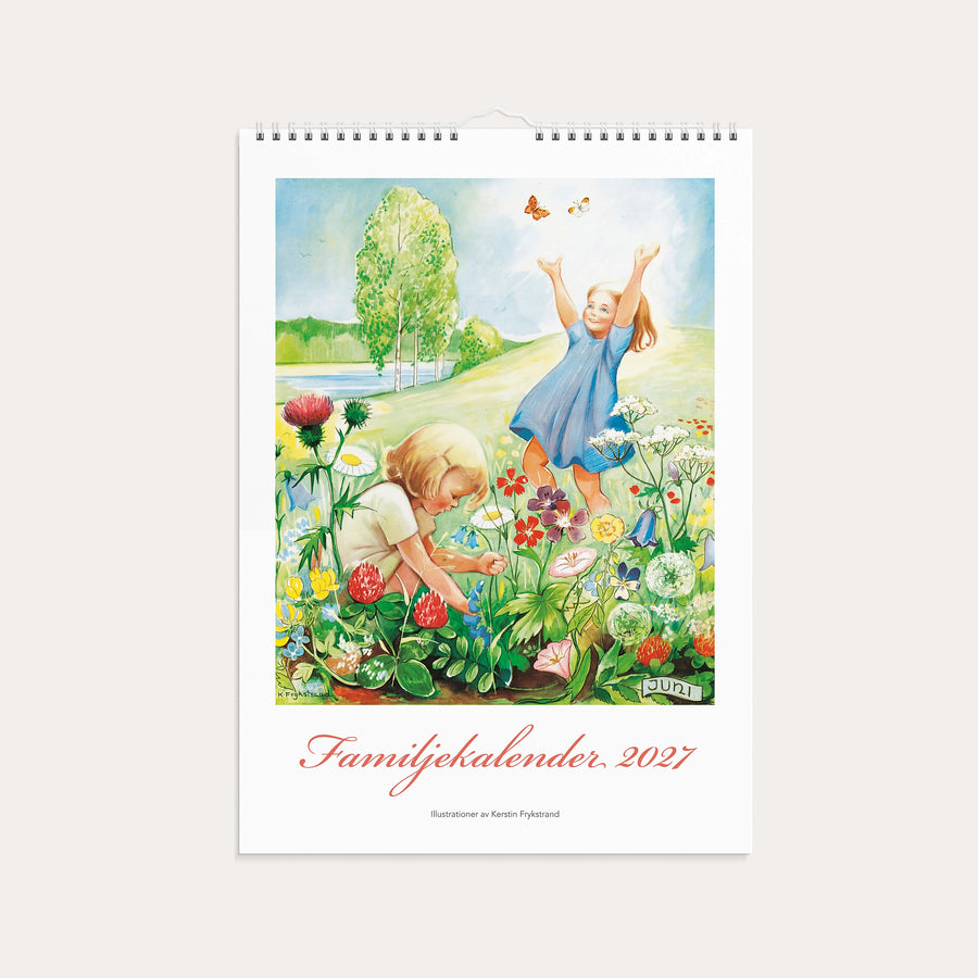 Familjekalender 2027 Kerstin Frykstrand