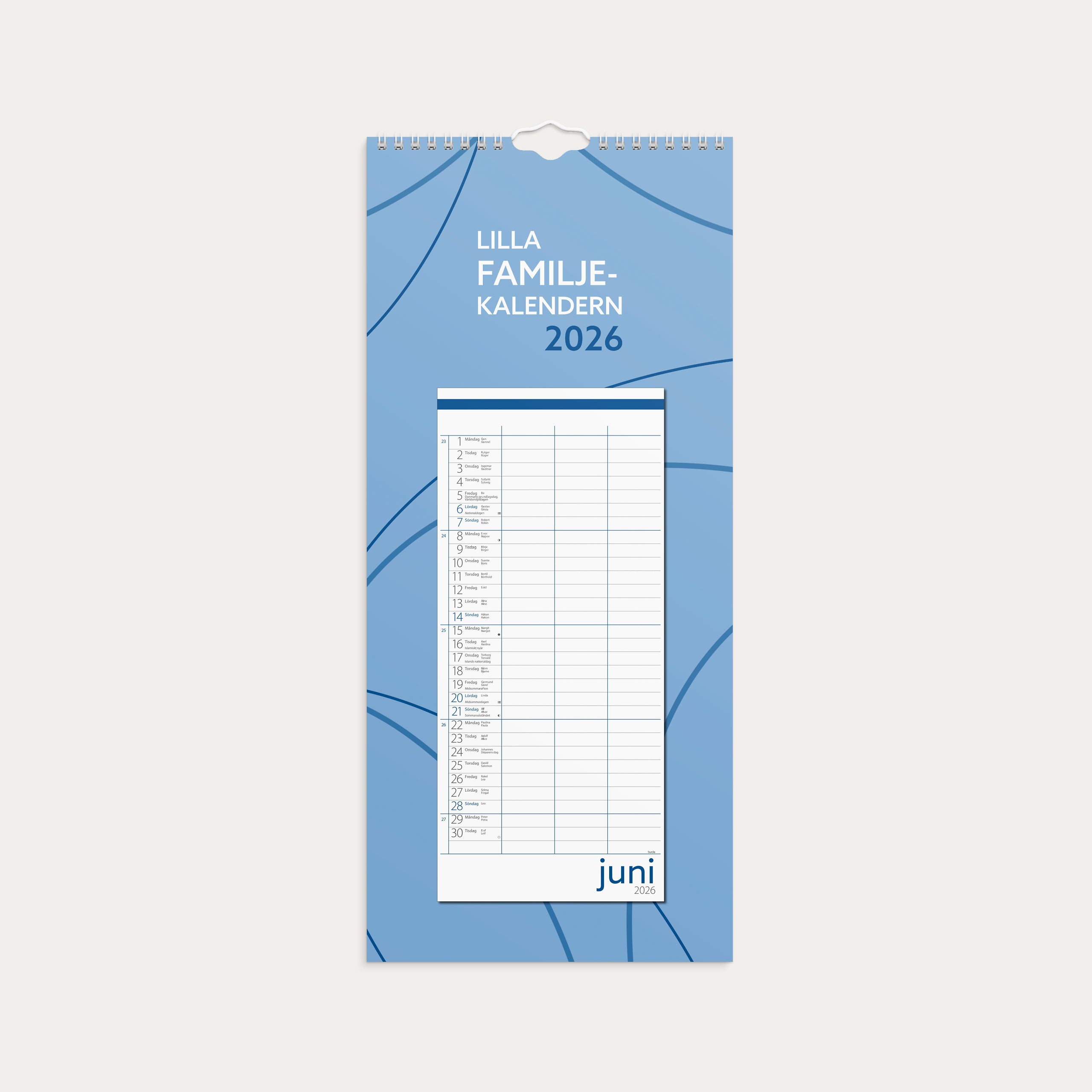 Familjekalender 2026 Lilla Familjekalendern