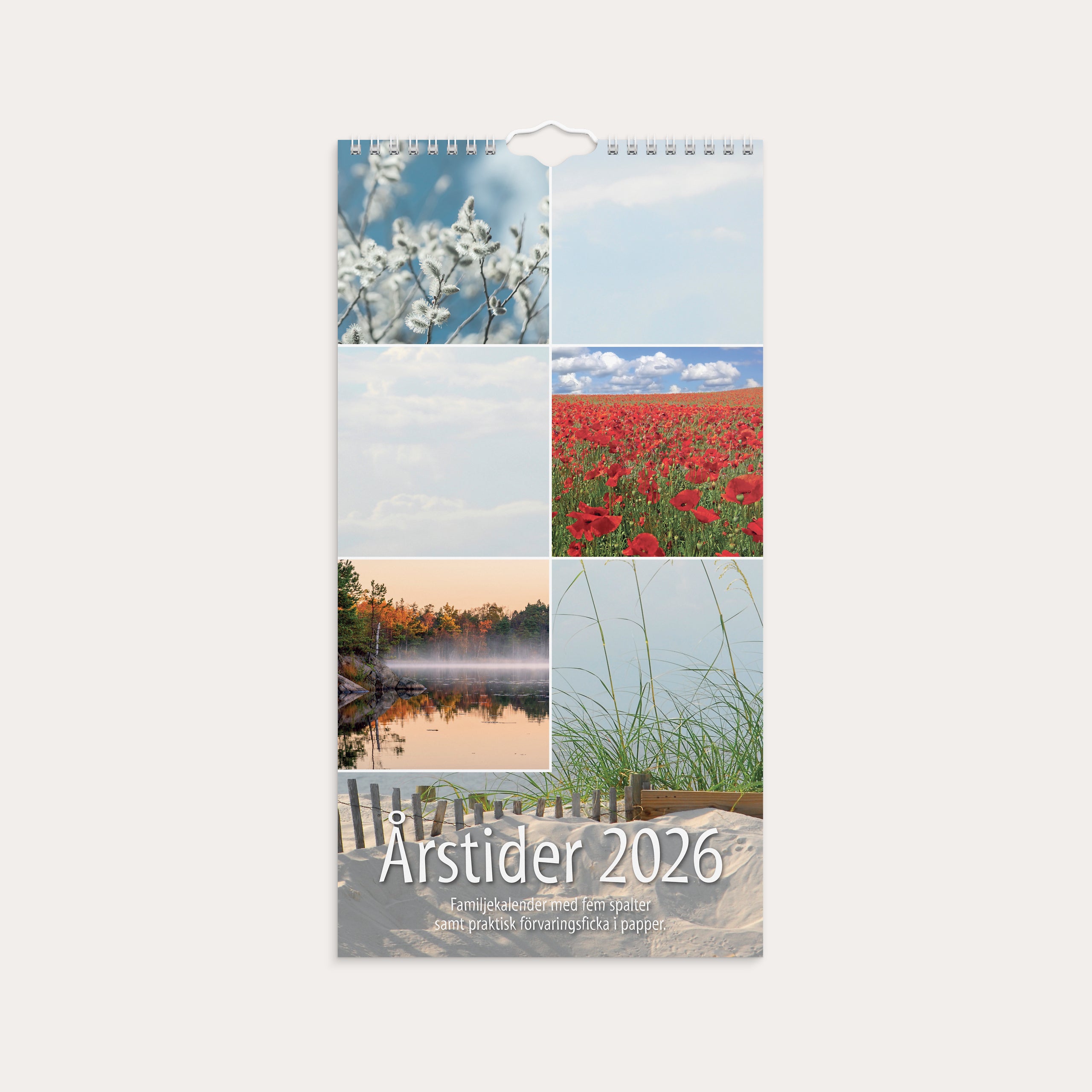 Familjekalender 2026 Årstider