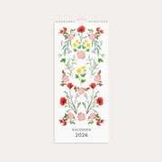 Väggkalender 2026 Lilla Blomsterkalendern
