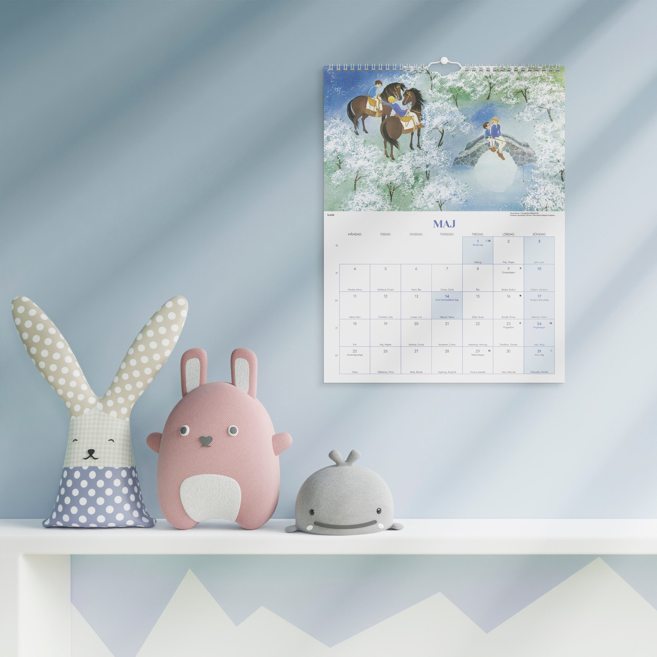 Väggkalender 2026 Ilon Wikland