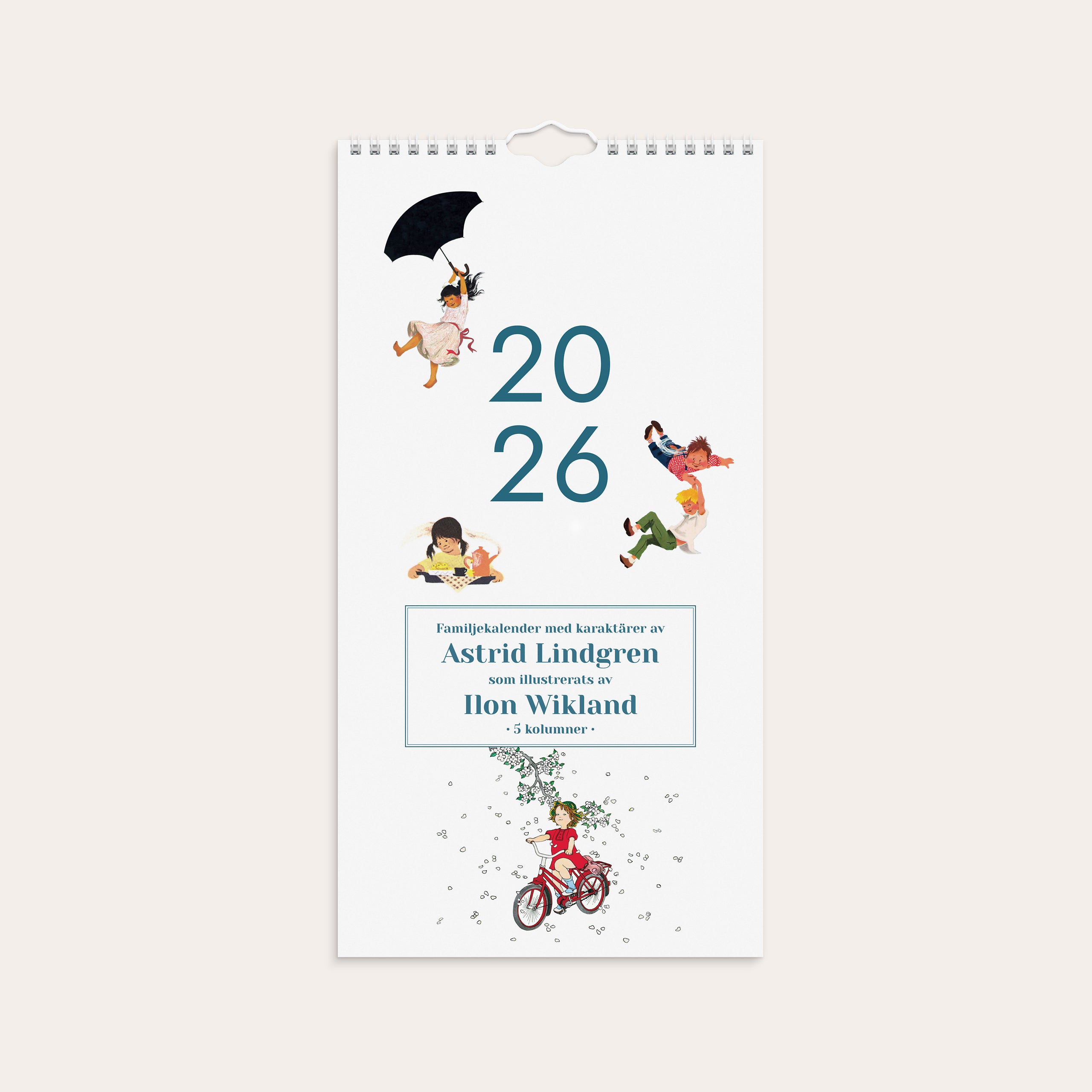 Familjekalender 2026 Ilon Wikland