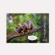 Väggkalender 2026 Djurkul