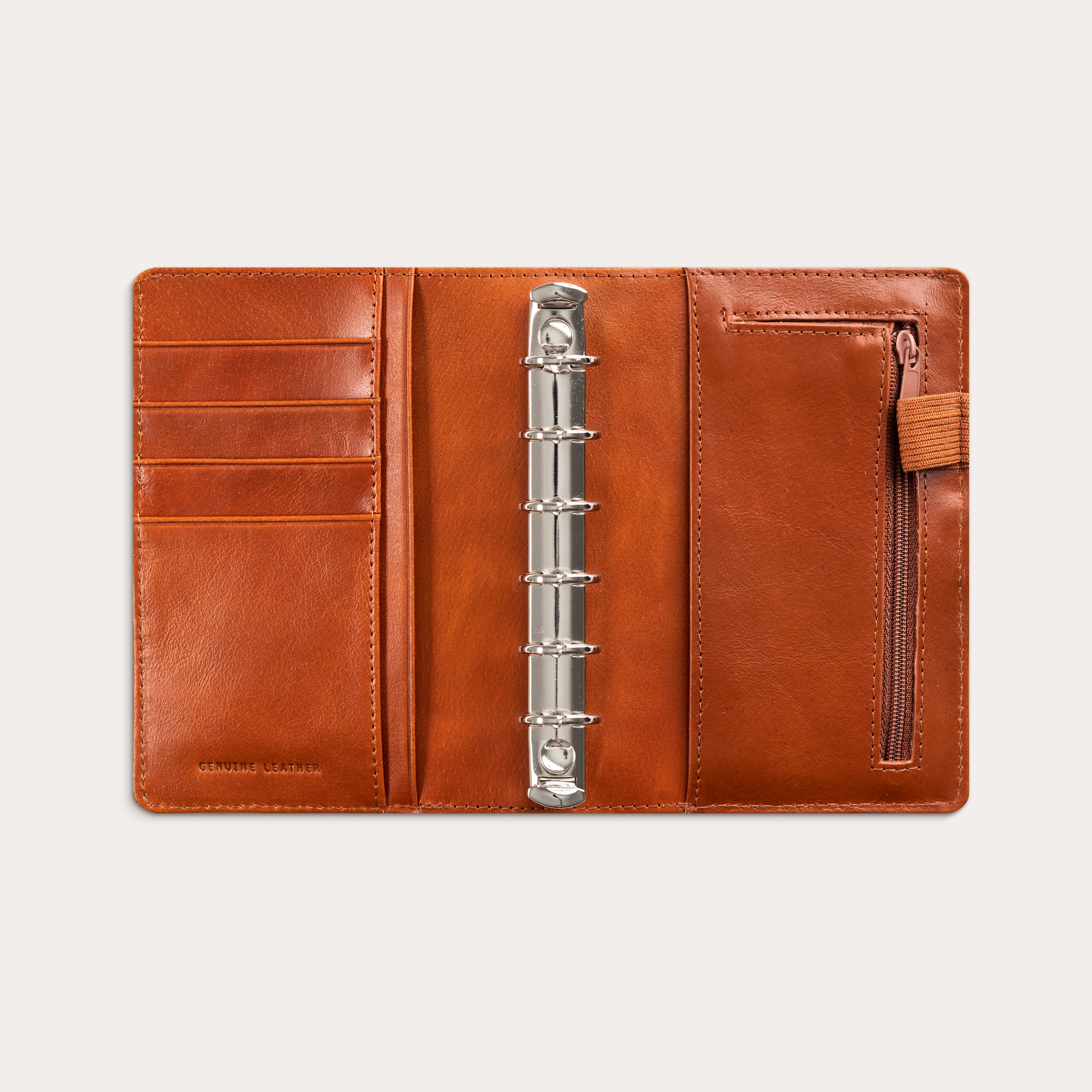 Kalender 2026 Compact Systemkal brunt skinn