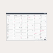 Väggkalender 2026 Väggblad Elegant 420x297mm