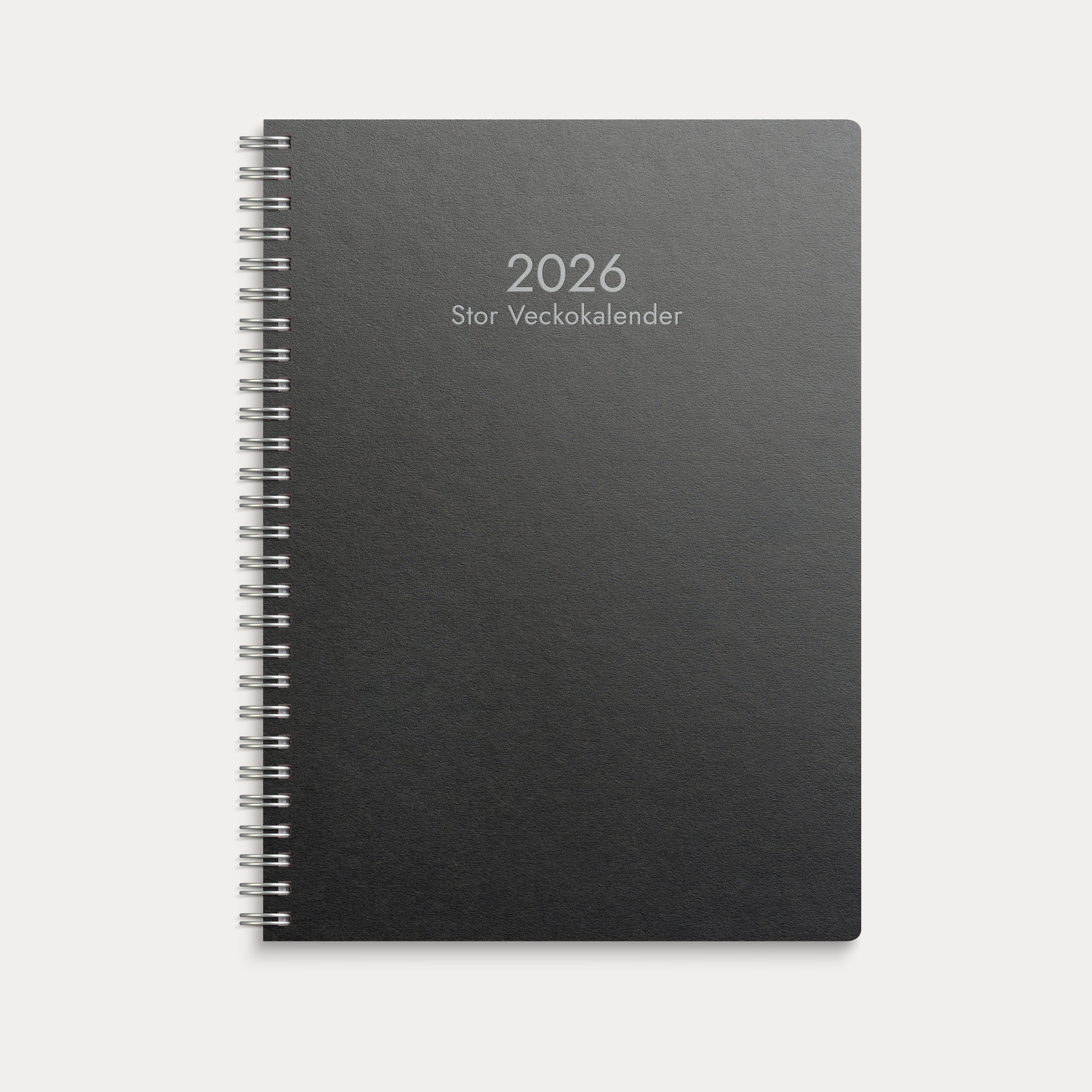 Kalender 2026 Stor Veckokalender Eco Line