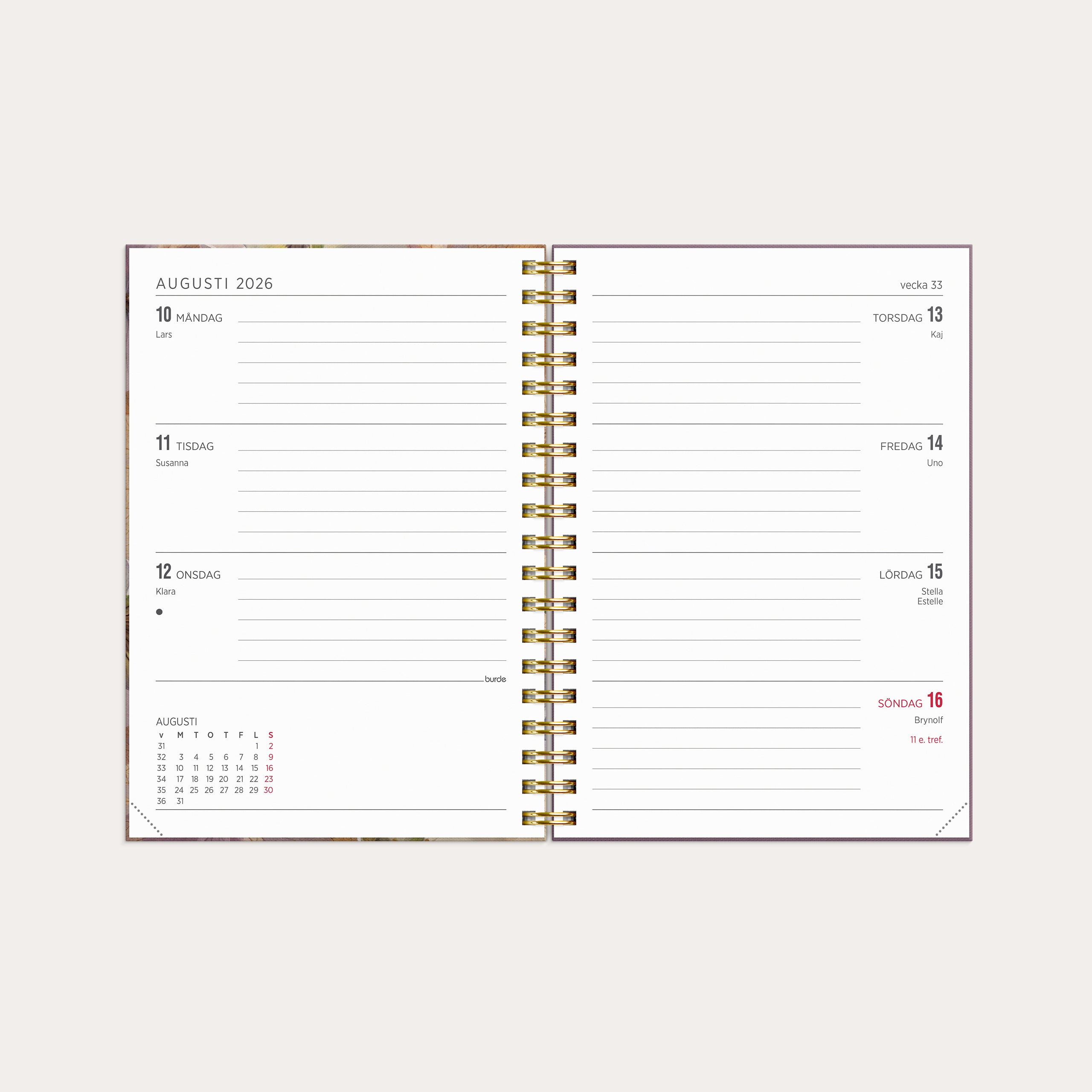 Kalender 2026 Senator A6 Story pensé