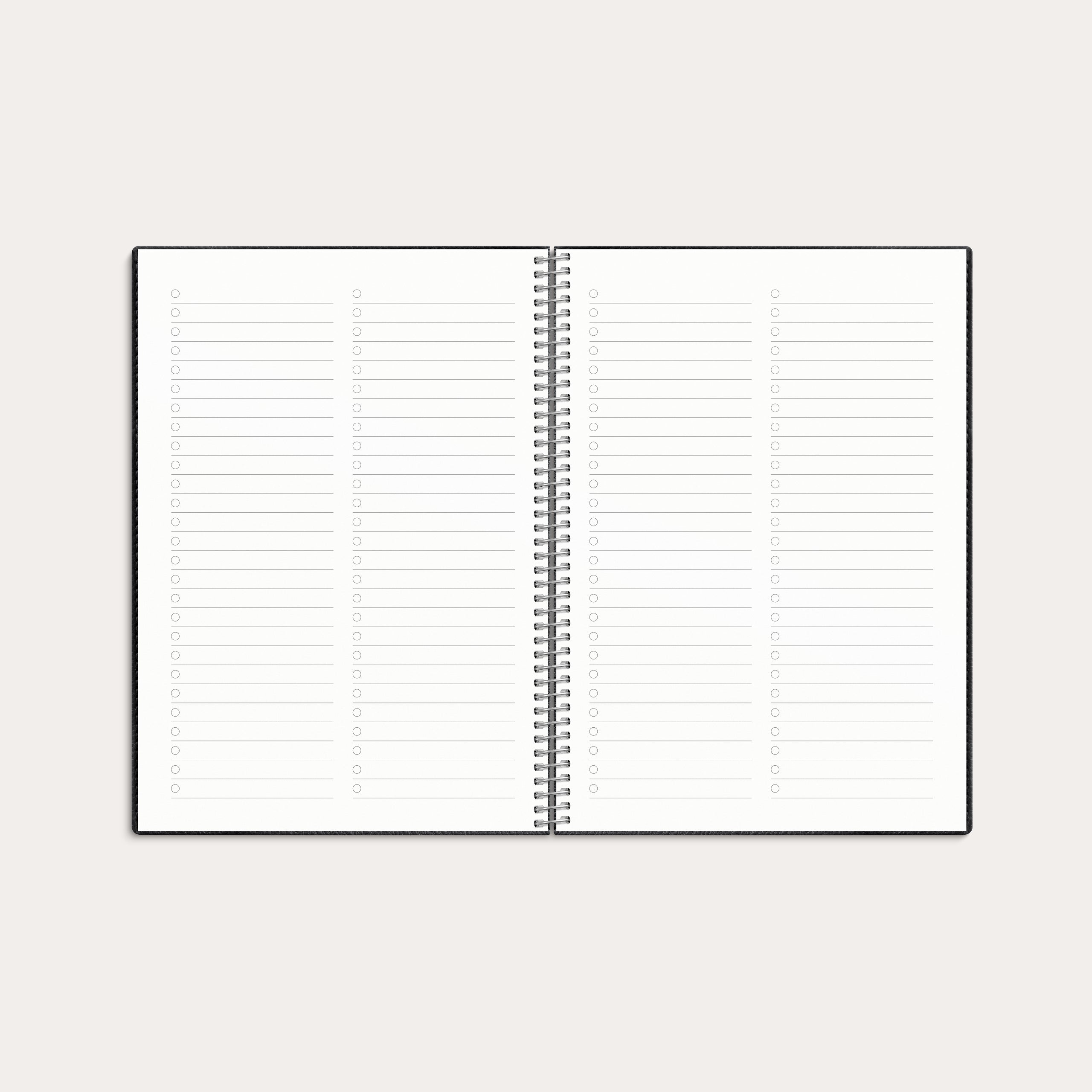 Kalender 2026 Senator A5 Twist svart