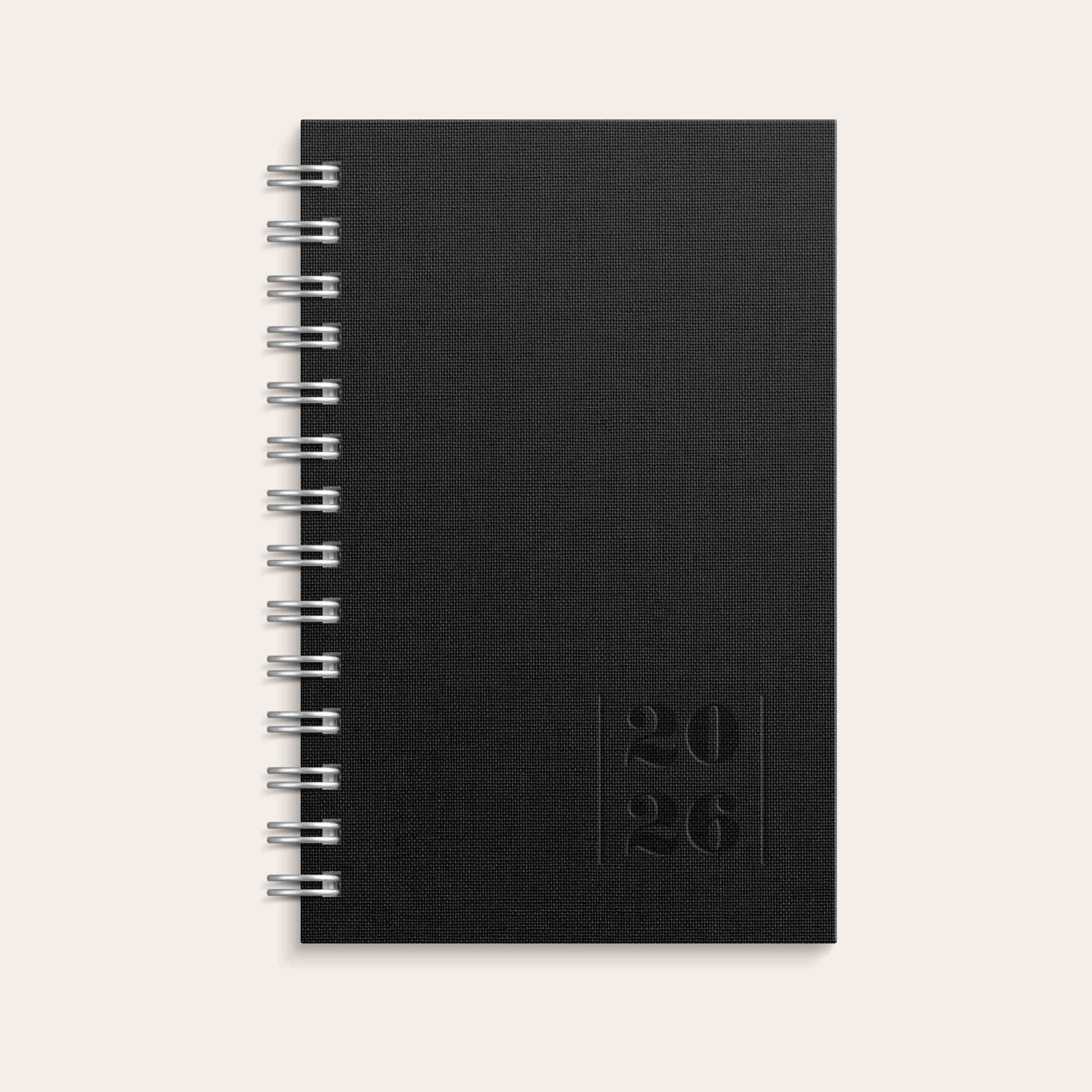 Kalender 2026 Leader Textile svart