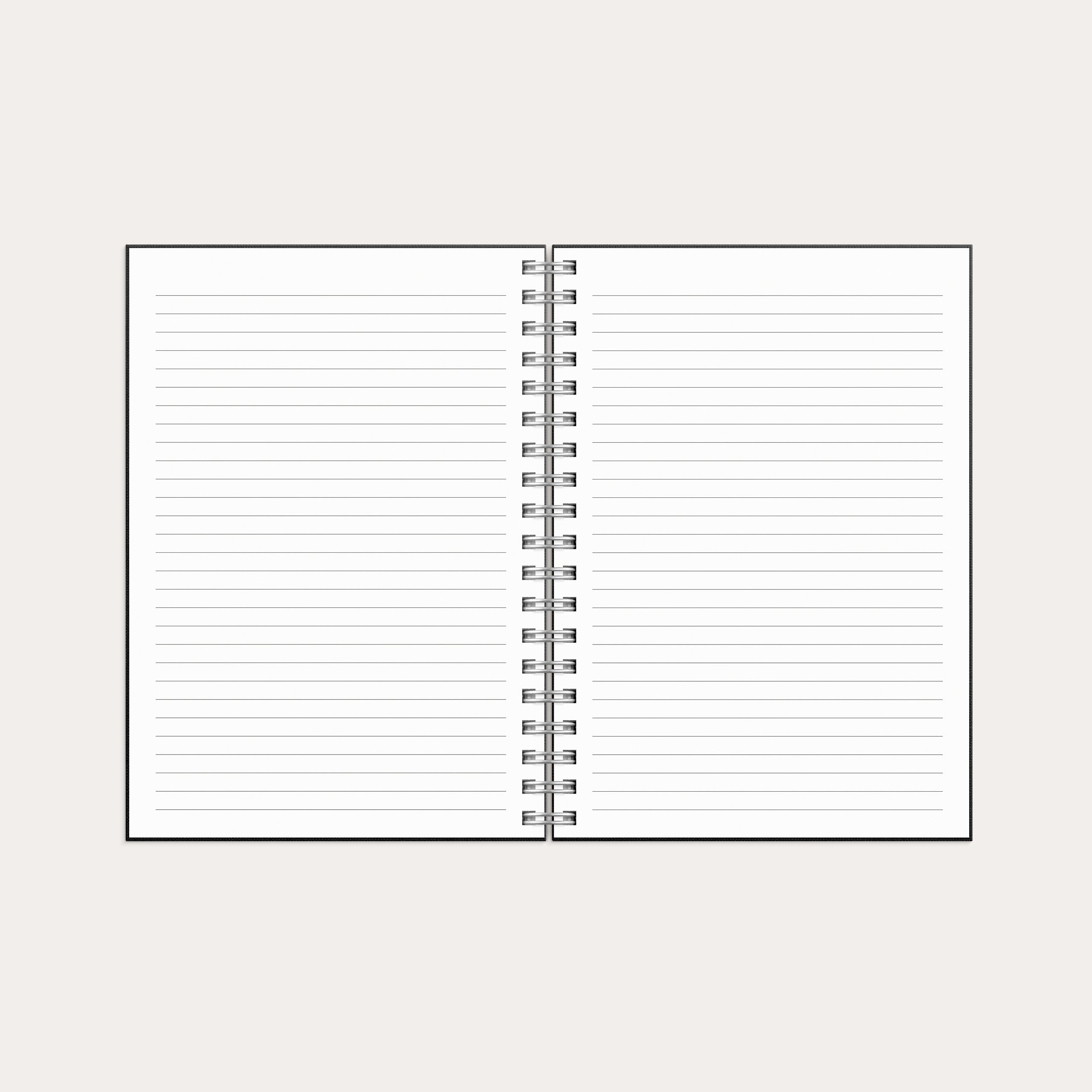 Kalender 2026 Senator A6 Textile svart