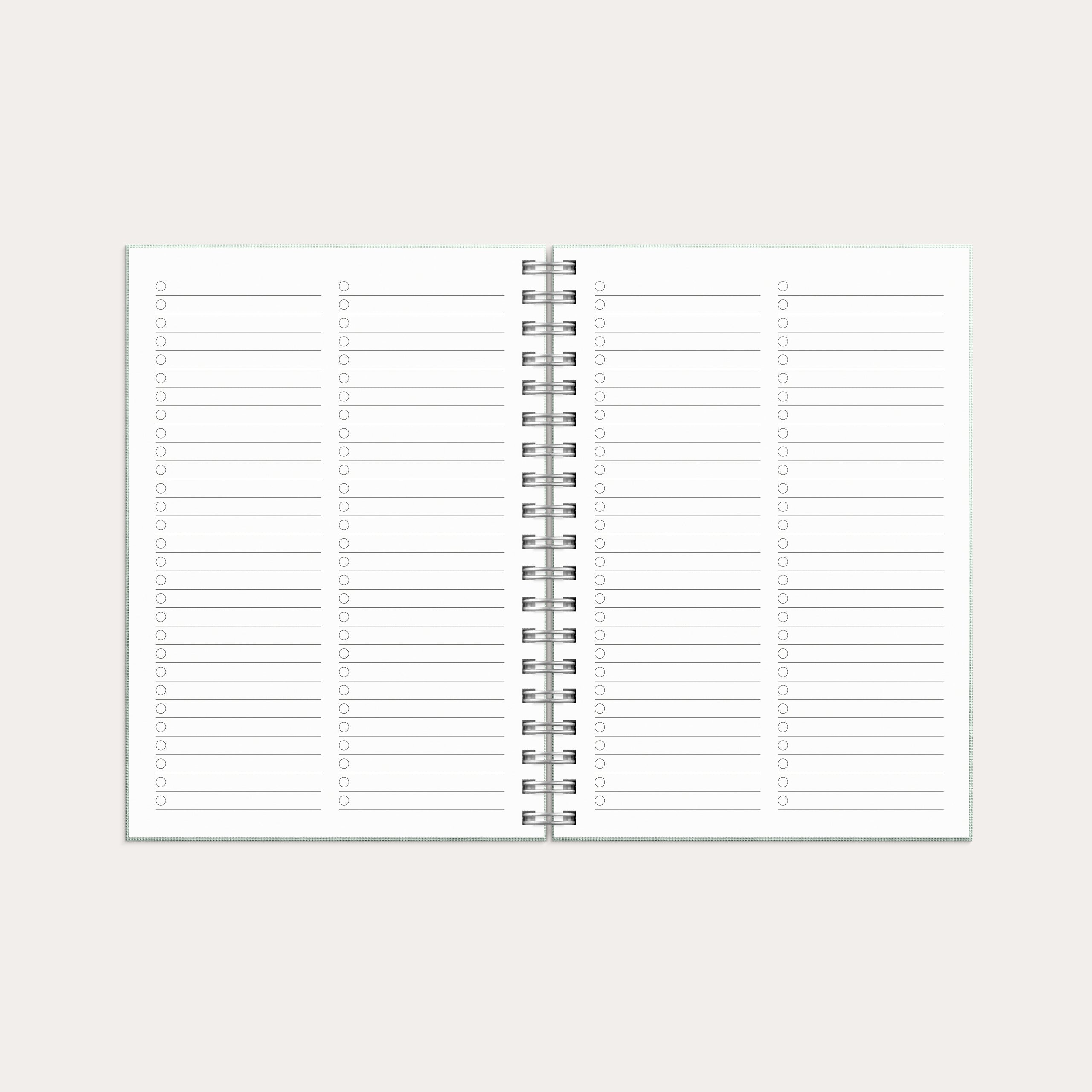 Kalender 2026 Senator A6 Textile grön