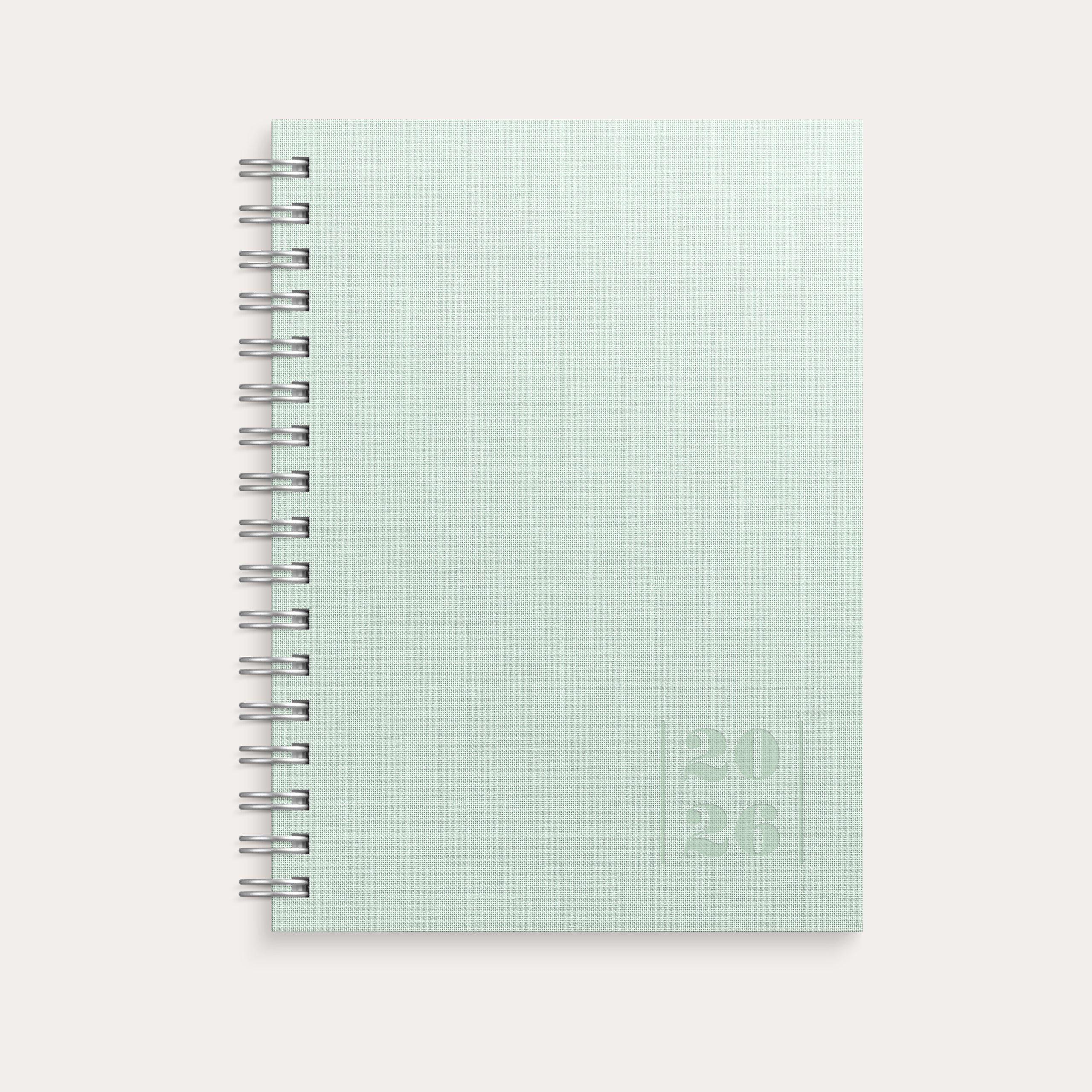 Kalender 2026 Senator A6 Textile grön