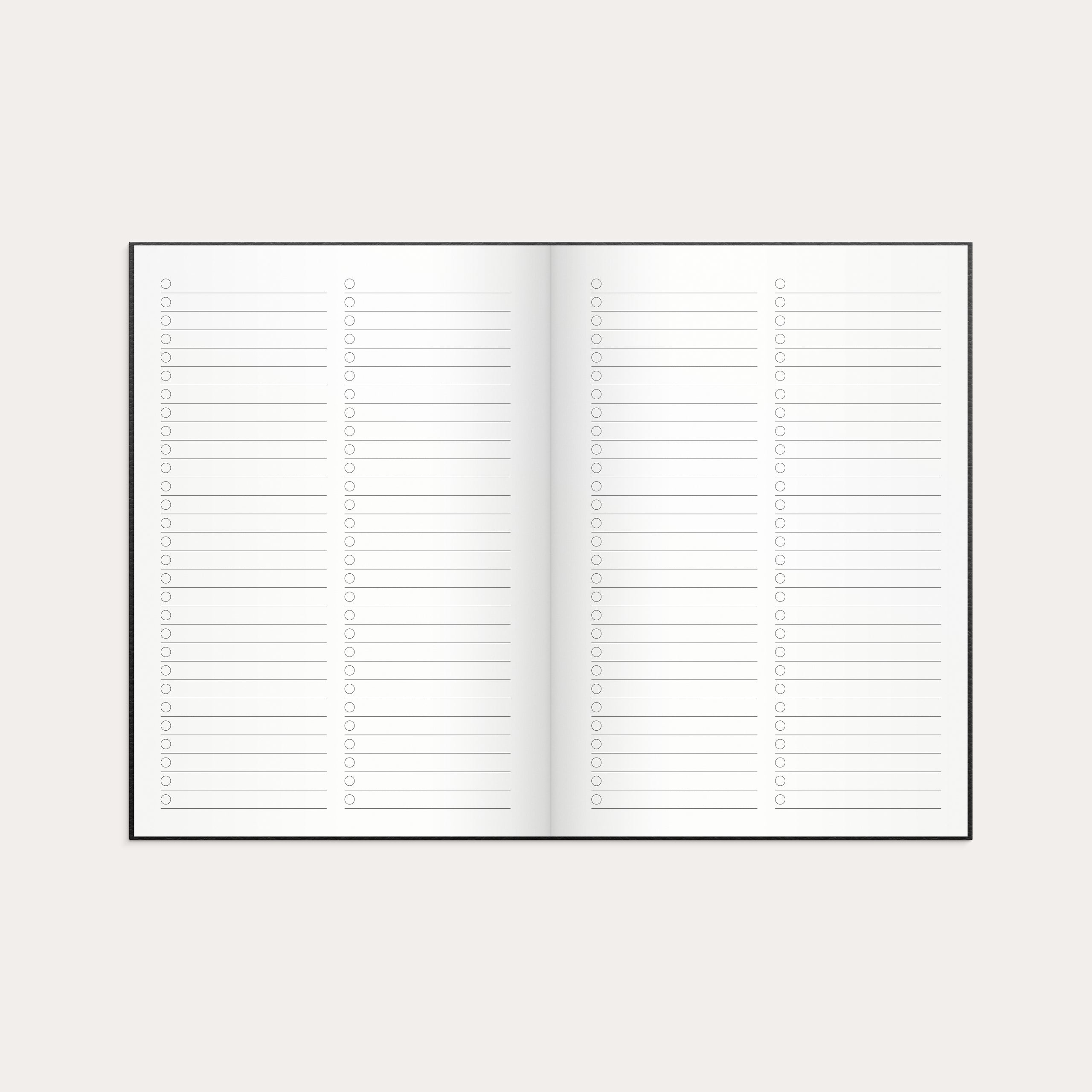 Kalender 2026 Senator A6 Vega svart