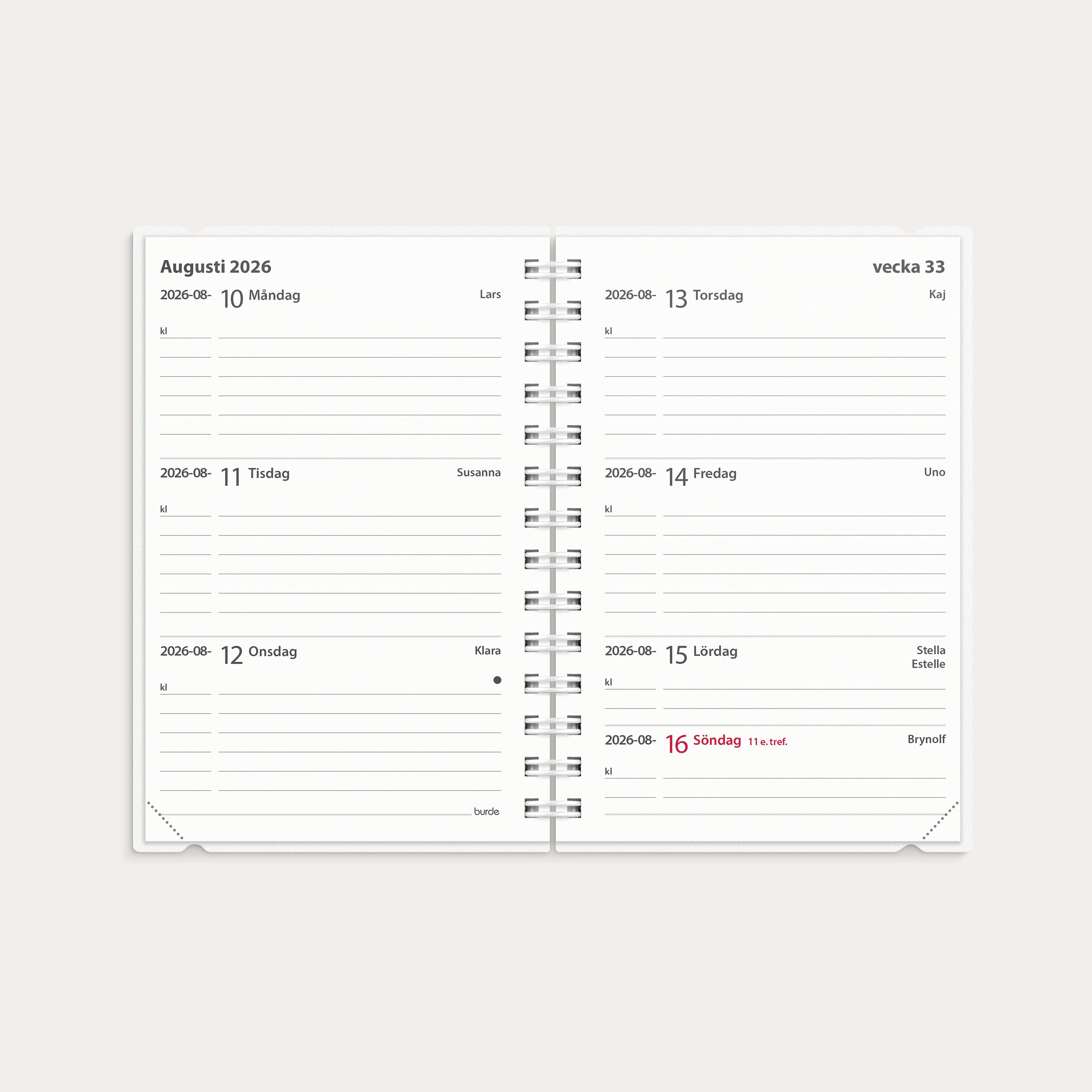 Kalender 2026 Leader 4i1