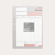 Faktura A4 med 1 kopia 2 x 50 blad