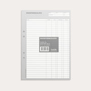 Inventeringslista A4 50 blad