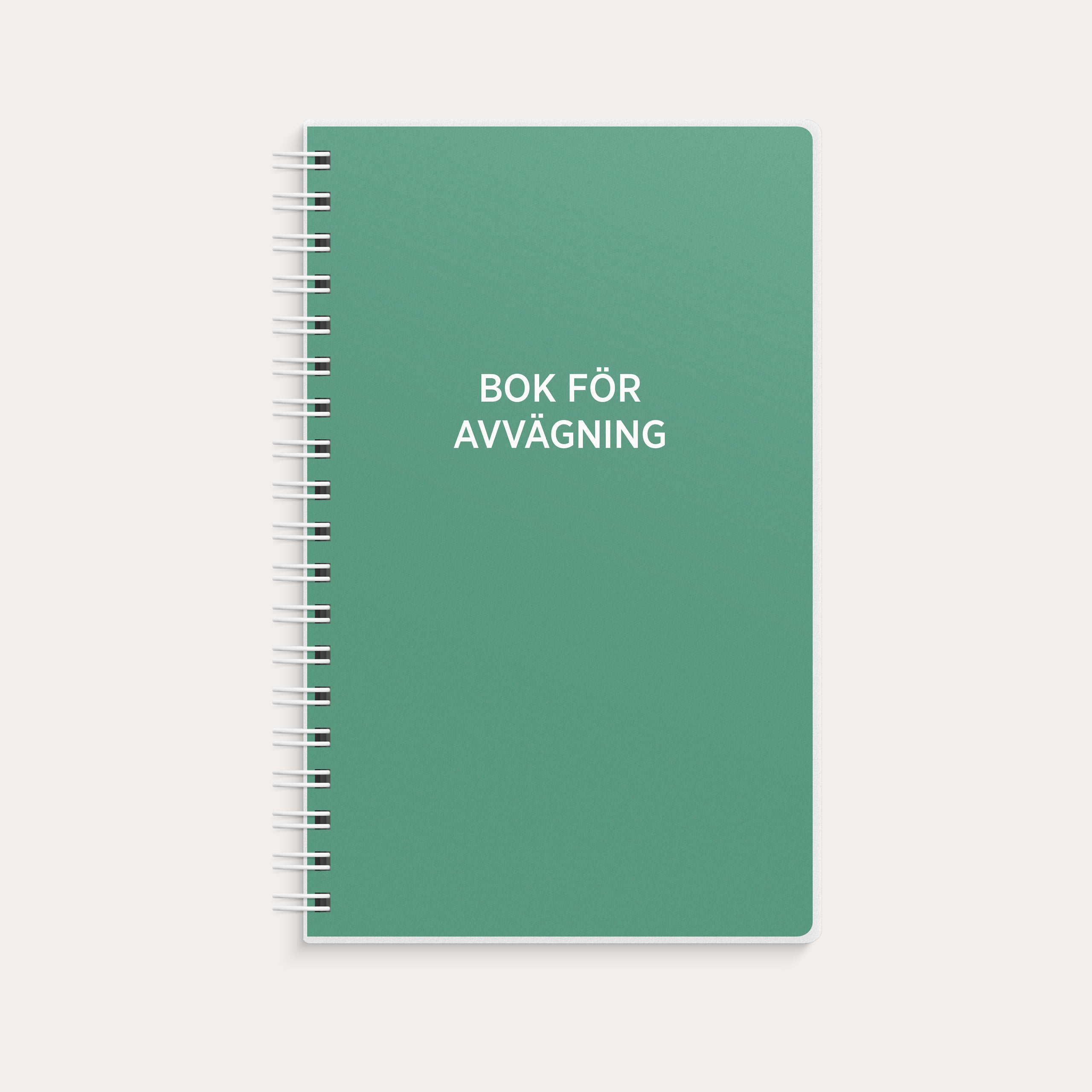 Bok för avvägning