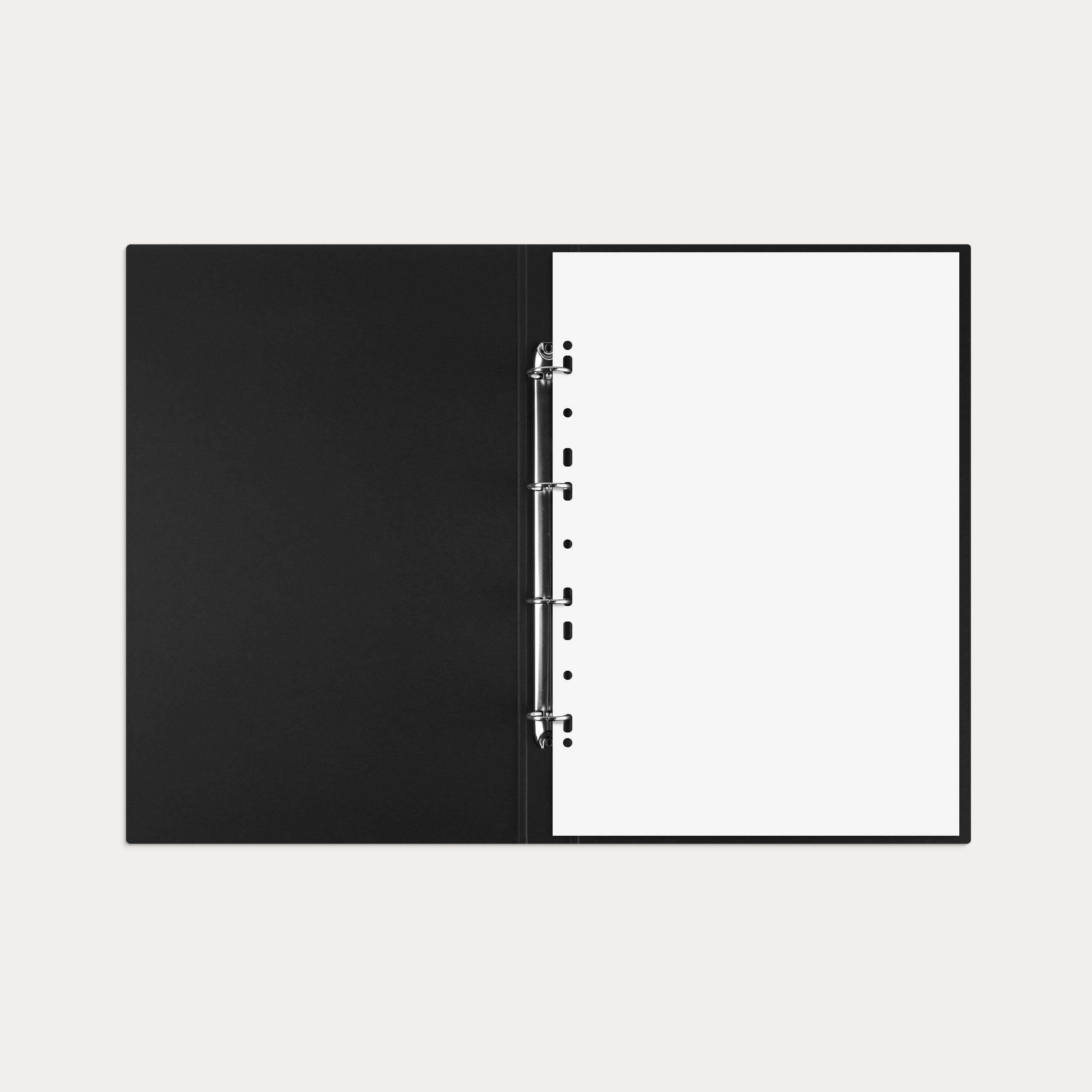 Urklippsalbum svart A3
