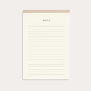 Notepad Textile beige A5