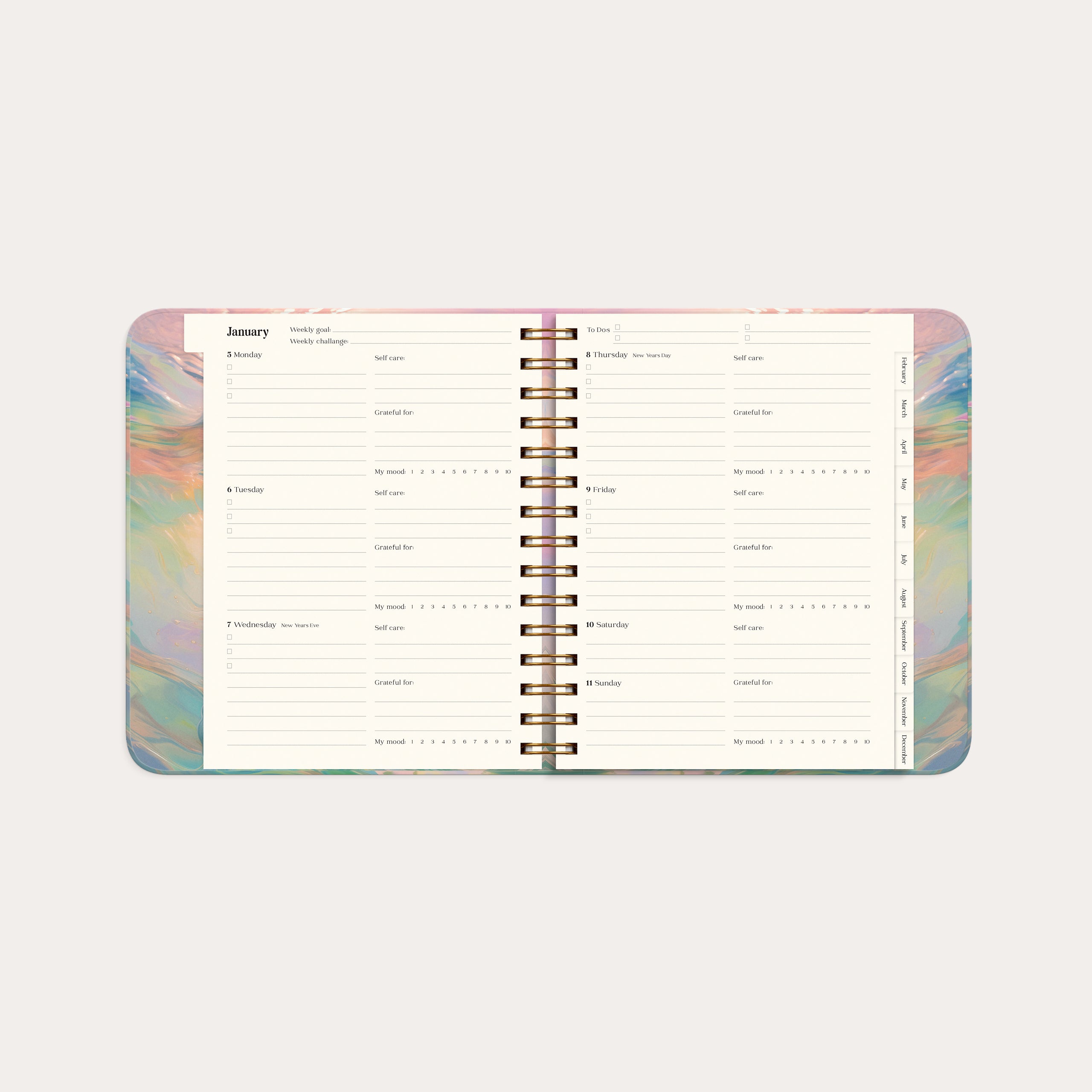 Kalender Dream & Do Swirl 2026