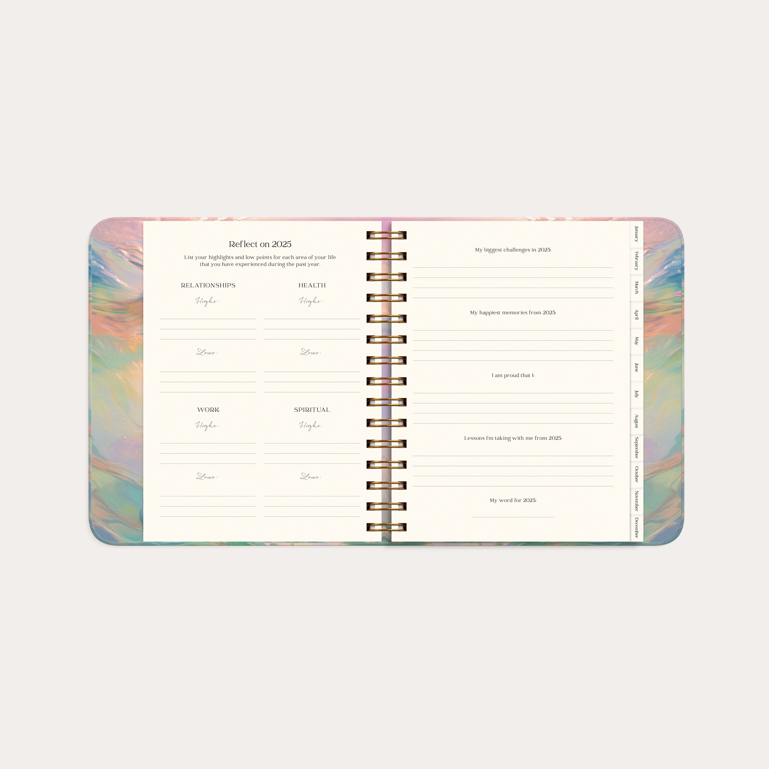 Kalender Dream & Do Swirl 2026