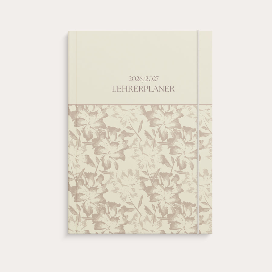 Lehrerplaner 26/27 Blumen
