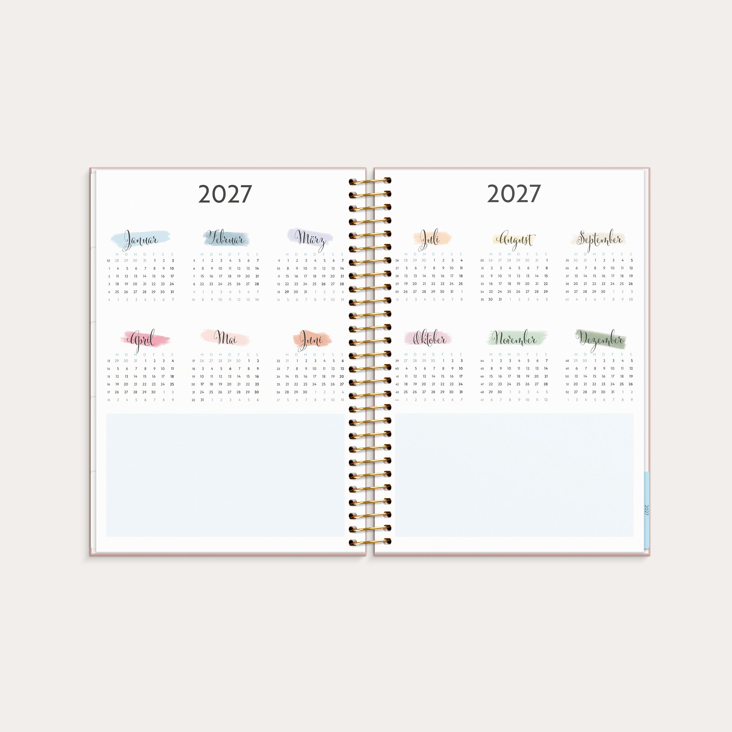 Life Organizer 2026 Rosa