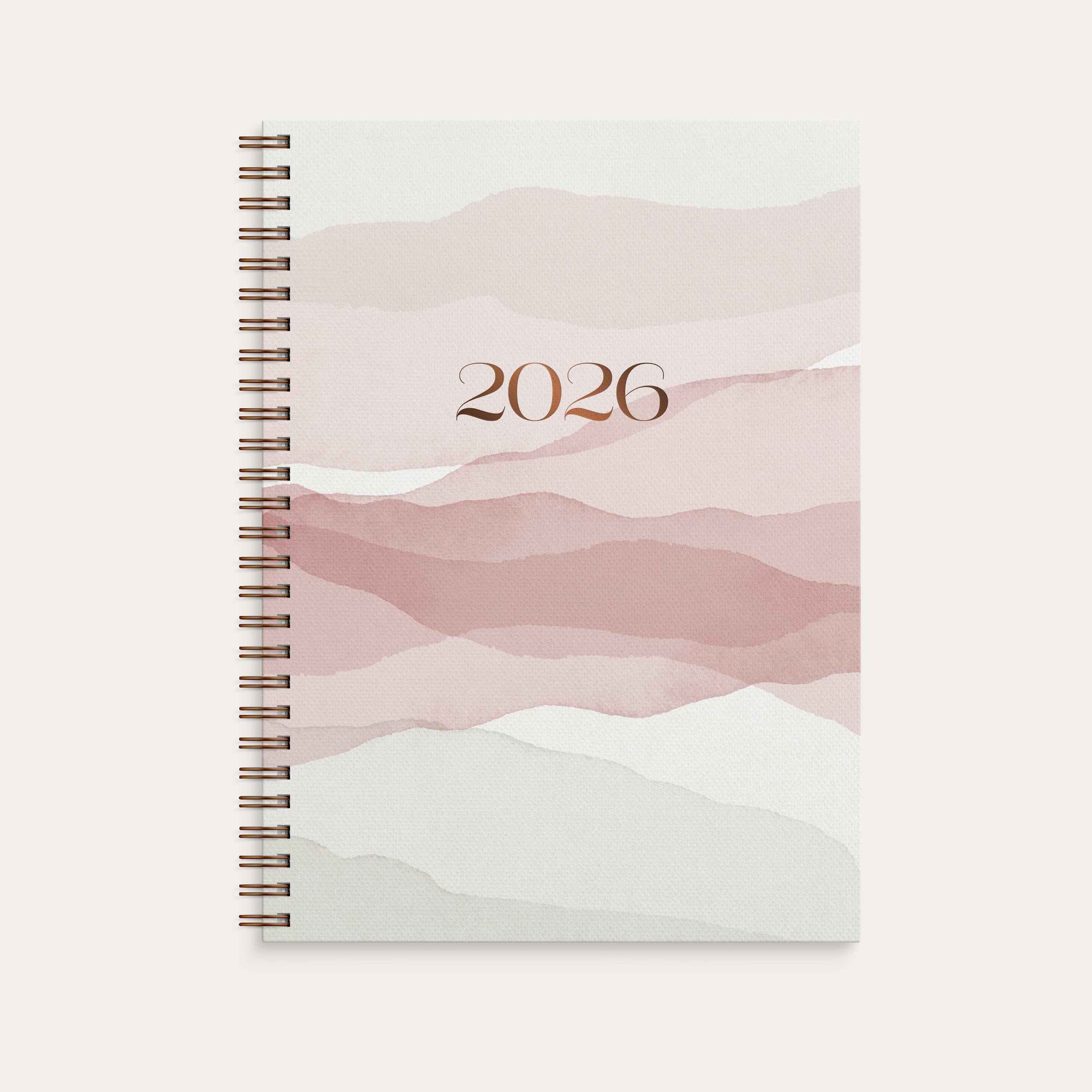 Kalender 2026 Senator A5 Story Beige