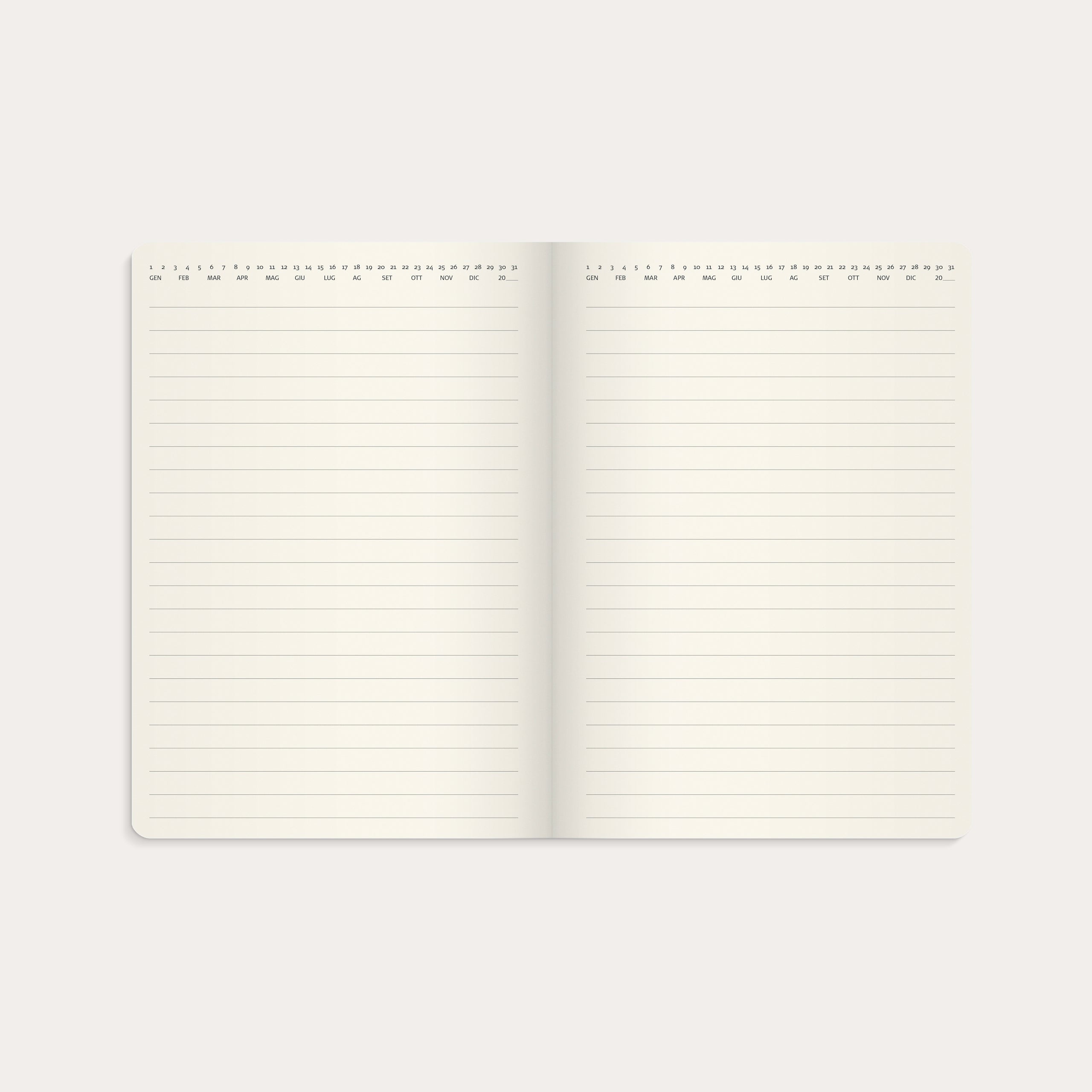 Agenda 2026 Agency A5 Forma Deluxe nero