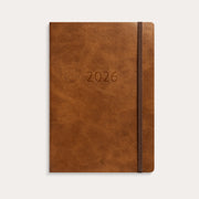 Agenda 2026 Agency A5 Forma Deluxe marrone