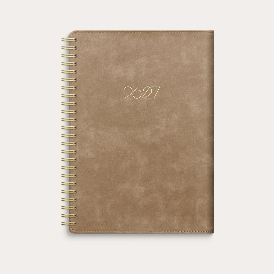 Kalender 26/27 Senator A5 Twist Braun