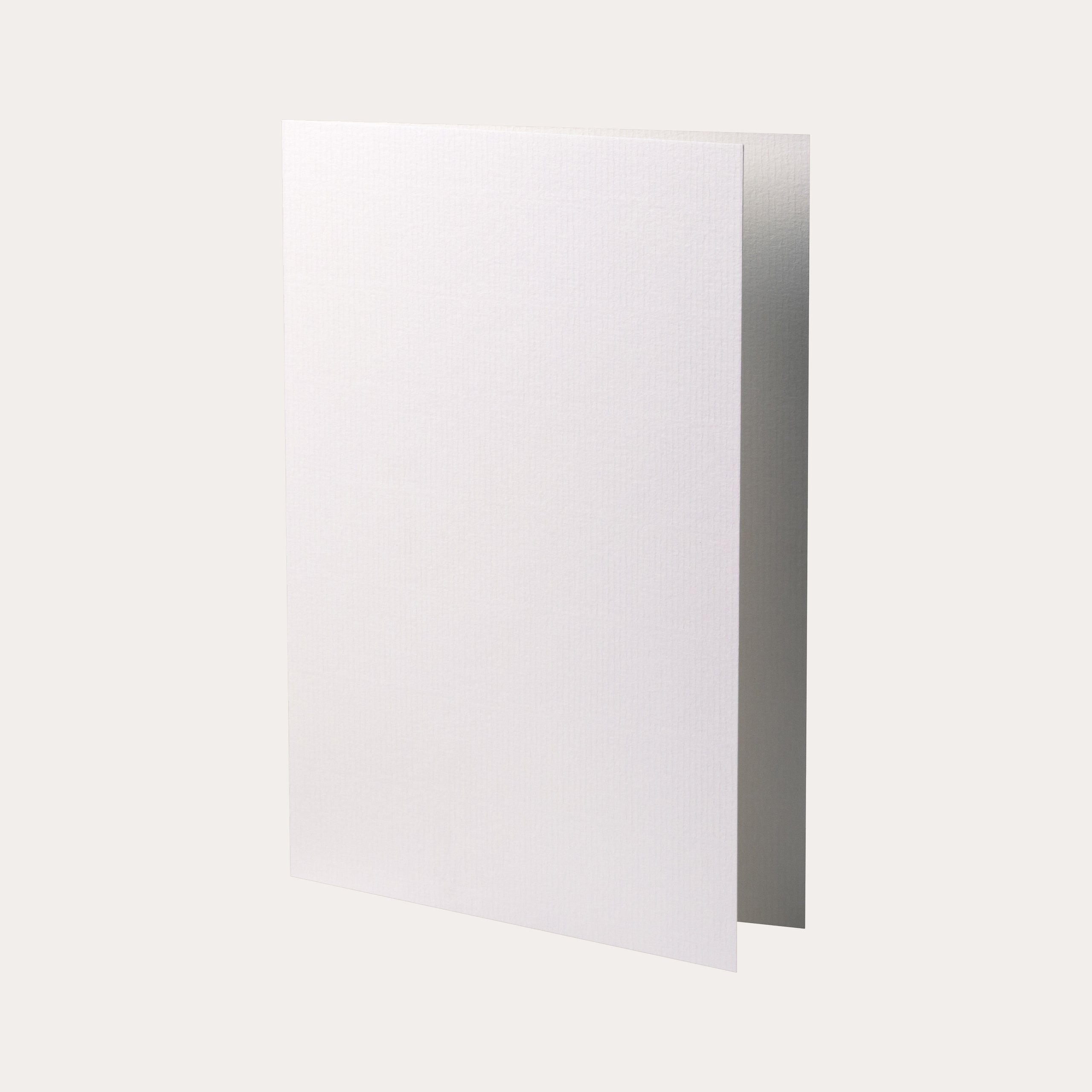 A5 Cards Double 5-pack White