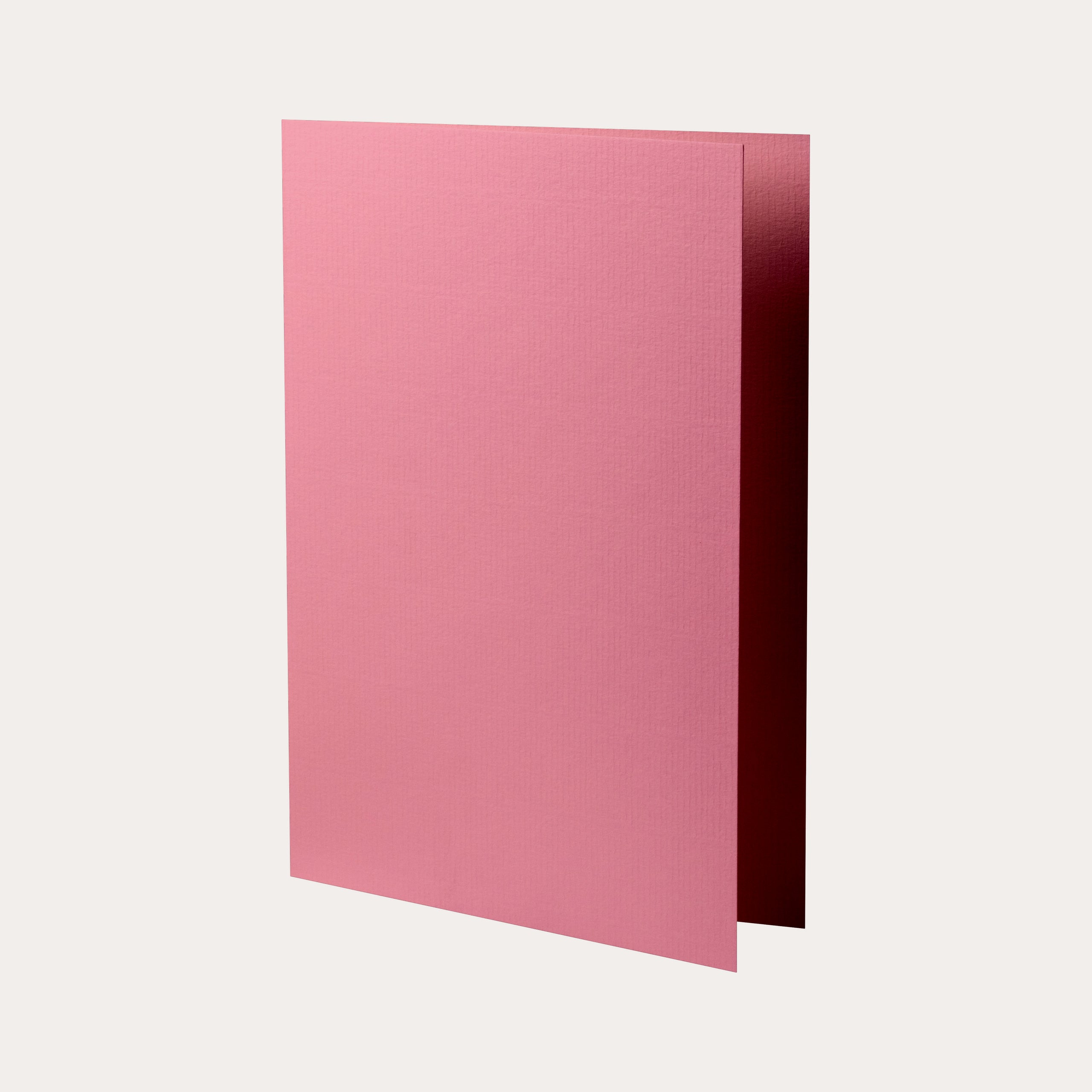 A5 Cards Double 5-pack Pink