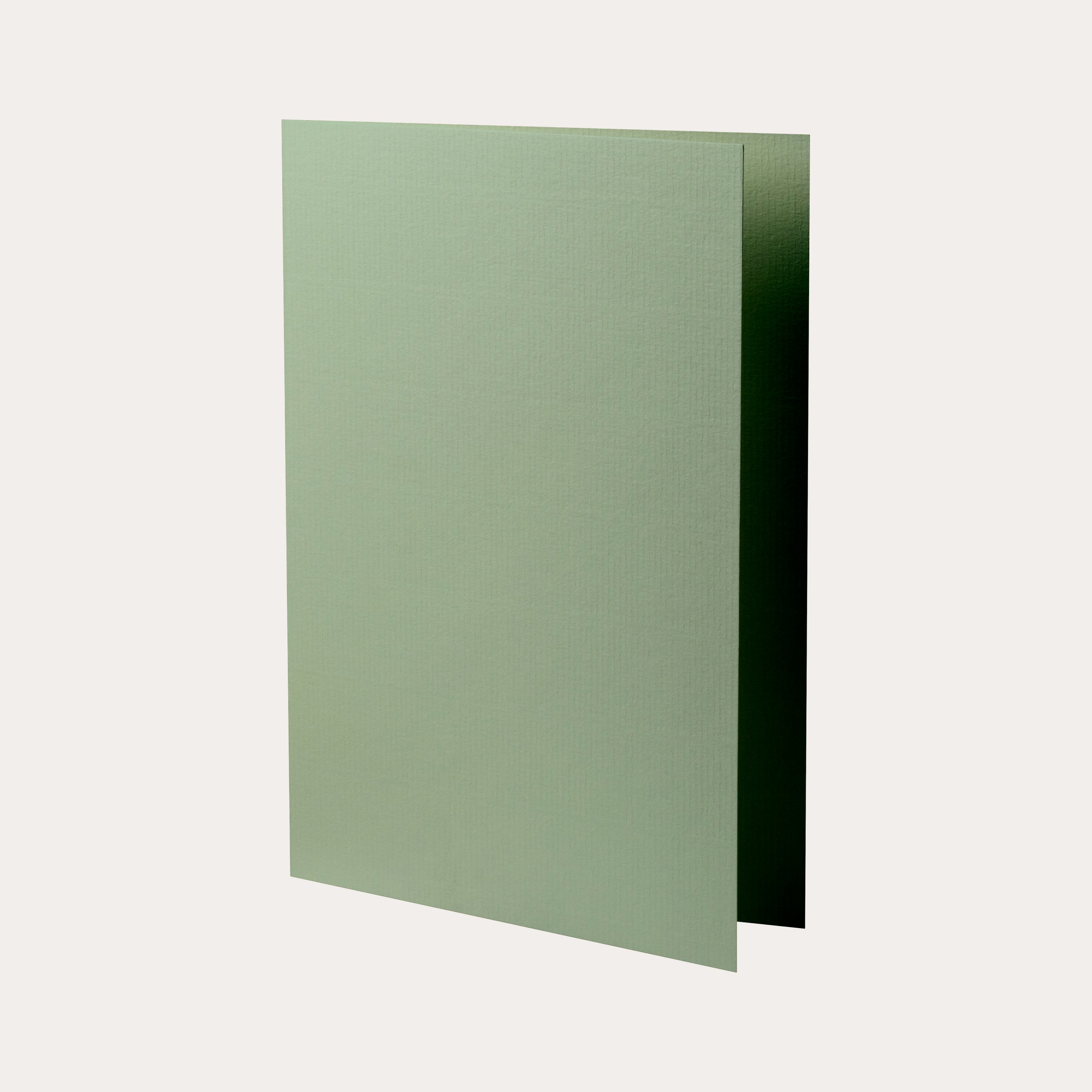 A5 Cards Double 5-pack Light Green